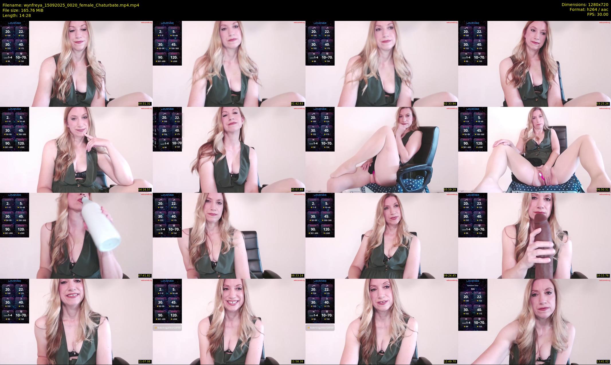 wynfreya — 15 minute Chaturbate female cam show recording, 720p, Sep 15, 2025