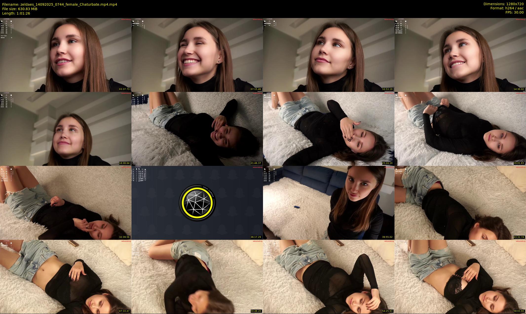 zeldaes — 62 minute Chaturbate female cam show recording, 720p, Sep 14, 2025