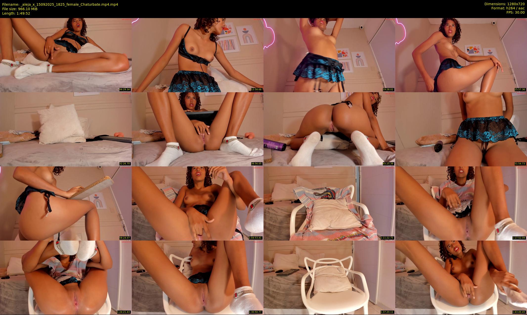_aleja_x — 110 minute Chaturbate female cam show recording, 720p, Sep 15, 2025