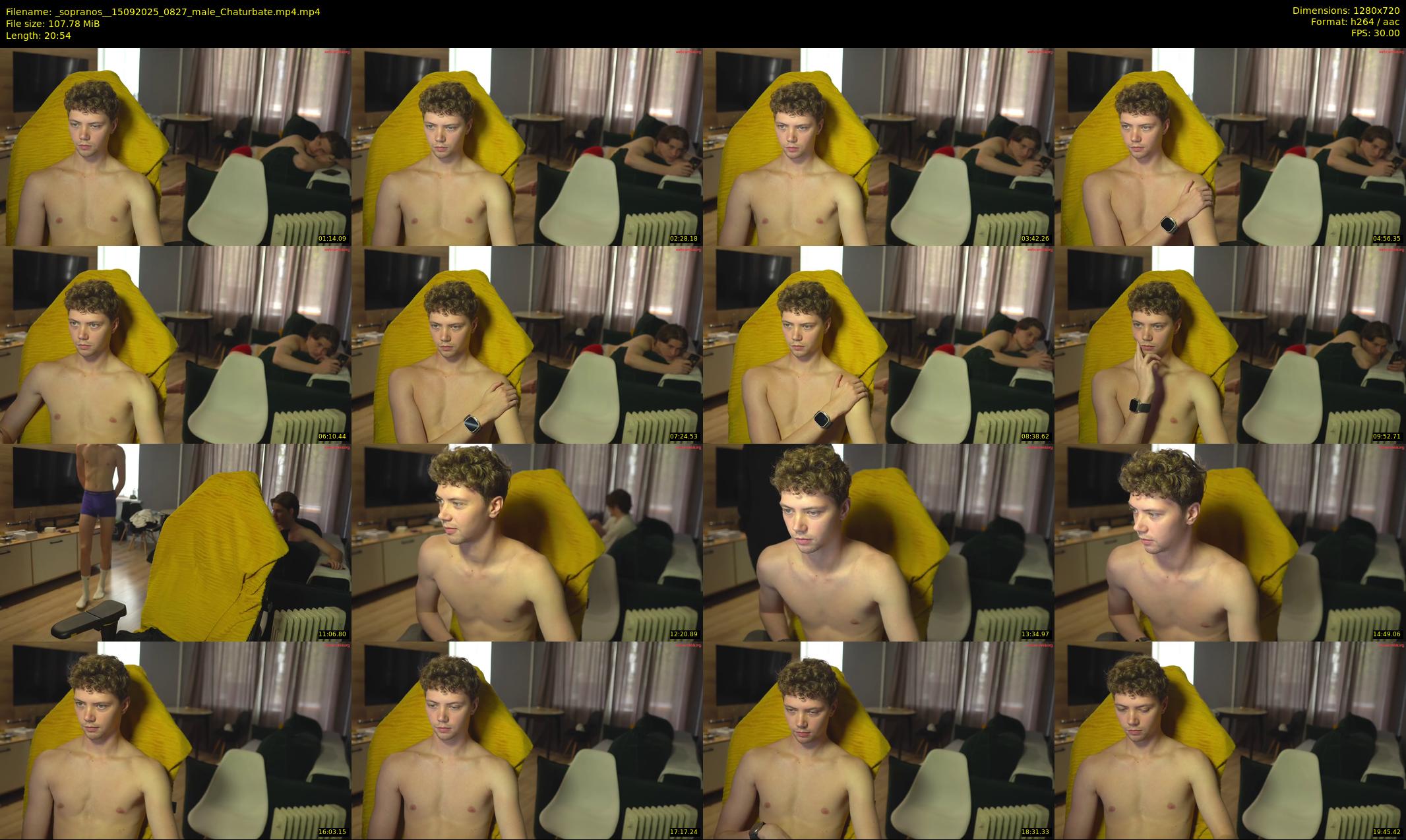 _sopranos_ — 21 minute Chaturbate male cam show recording, 720p, Sep 15, 2025