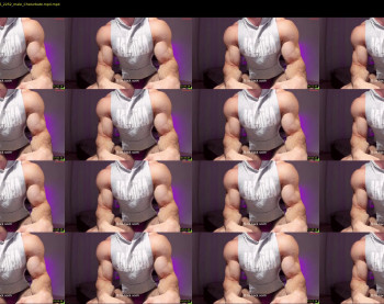 adam_muscle_ — 25 minute Chaturbate male cam show recording, 720p, Sep 15, 2025