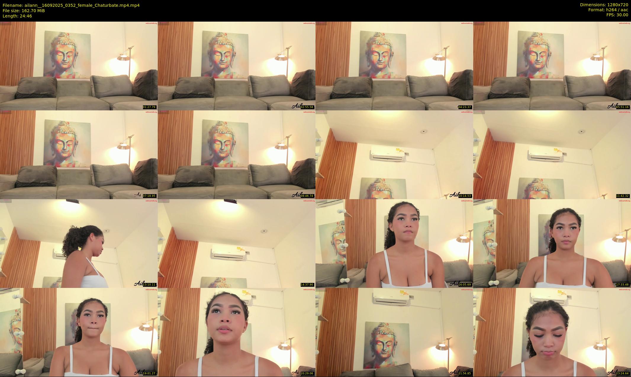 ailann_ — 25 minute Chaturbate female cam show recording, 720p, Sep 16, 2025