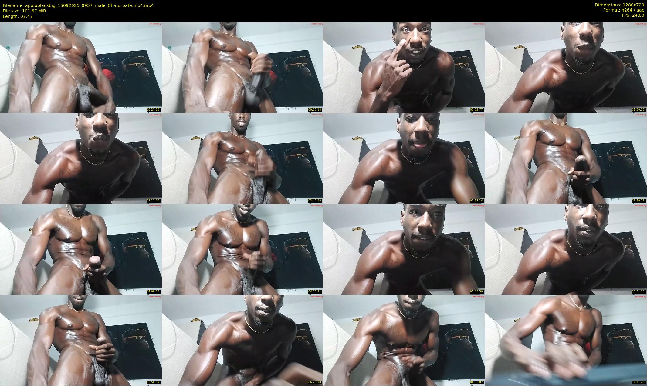 apoloblackbig — 8 minute Chaturbate male cam show recording, 720p, Sep 15, 2025