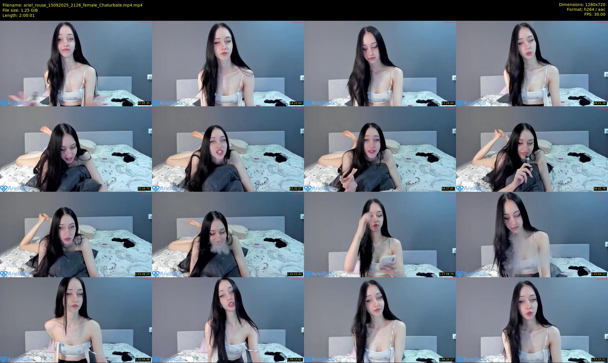 ariel_rouse — 121 minute Chaturbate female cam show recording, 720p, Sep 15, 2025