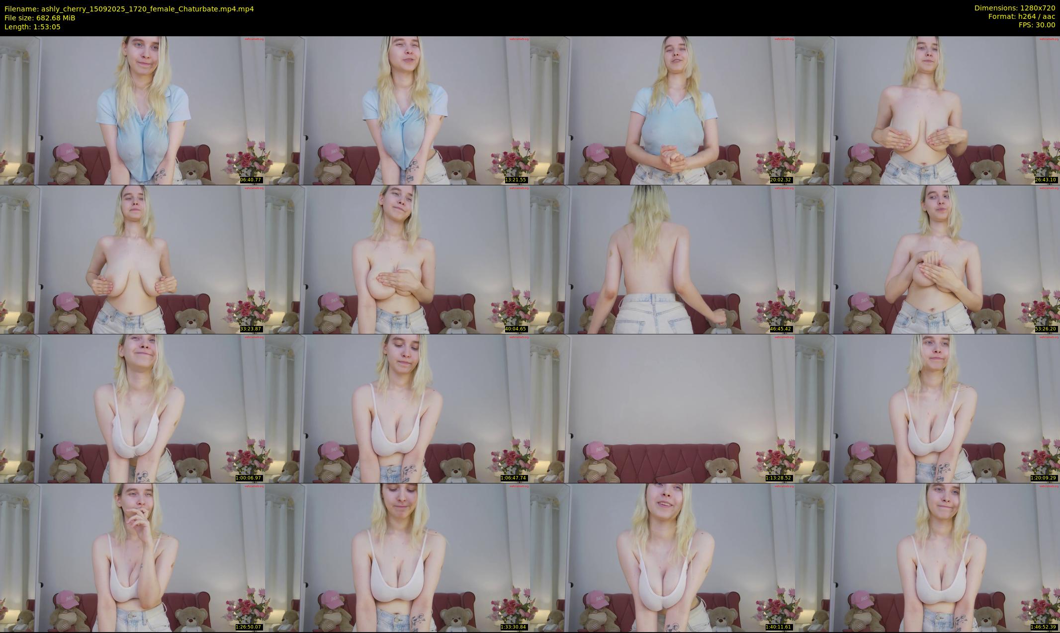 ashly_cherry — 114 minute Chaturbate female cam show recording, 720p, Sep 15, 2025