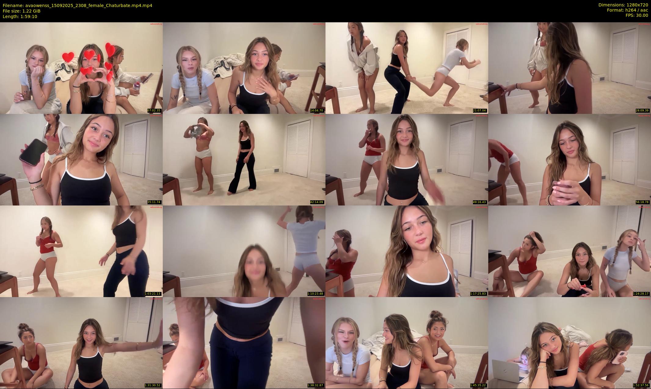 avaowenss — 120 minute Chaturbate female cam show recording, 720p, Sep 15, 2025