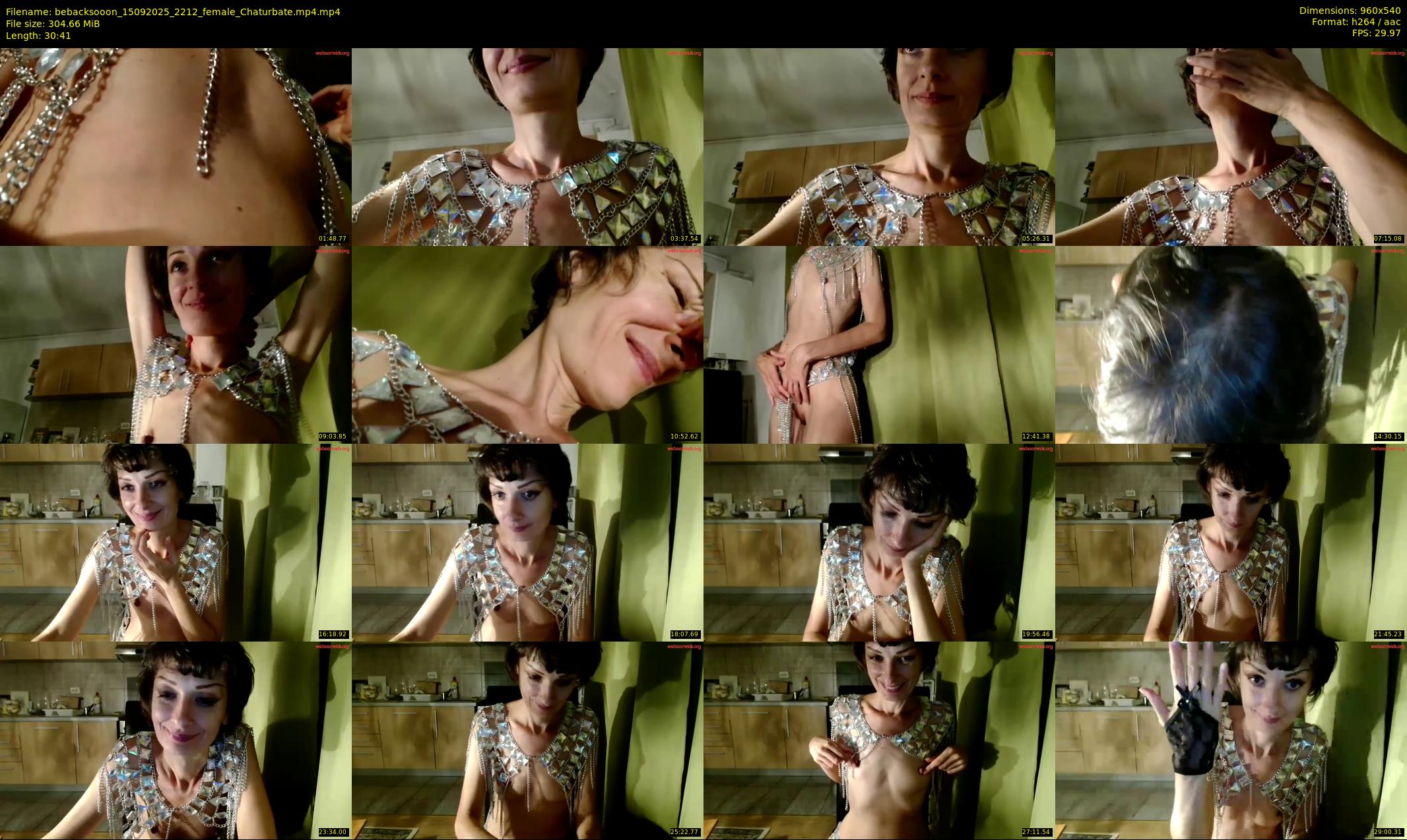 bebacksooon — 31 minute Chaturbate female cam show recording, 480p, Sep 15, 2025
