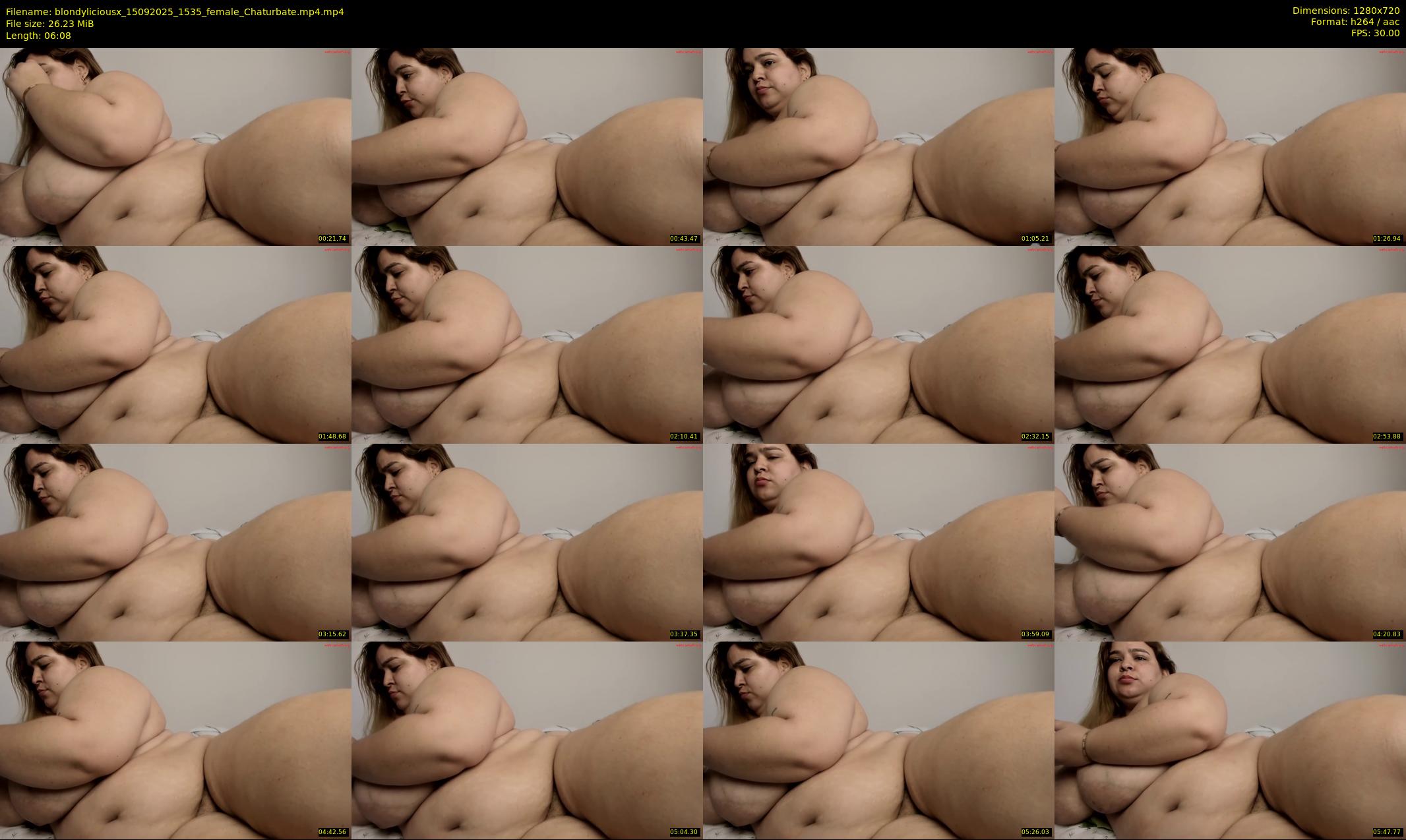 blondyliciousx — 7 minute Chaturbate female cam show recording, 720p, Sep 15, 2025