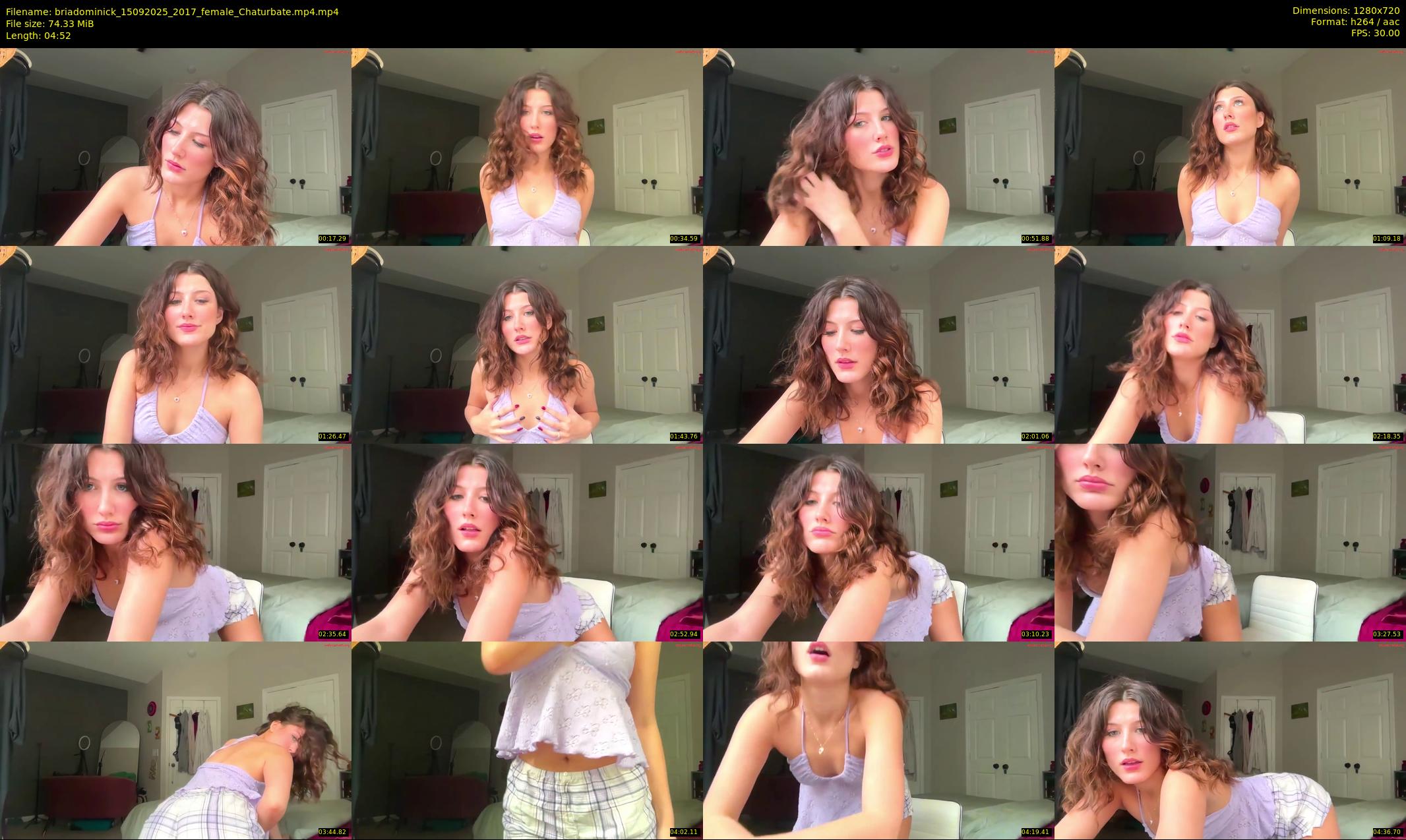 briadominick — 5 minute Chaturbate couple cam show recording, 720p, Sep 15, 2025
