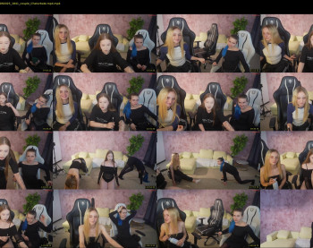 bright_diamonds_054 — 120 minute Chaturbate couple cam show recording, 720p, Sep 15, 2025
