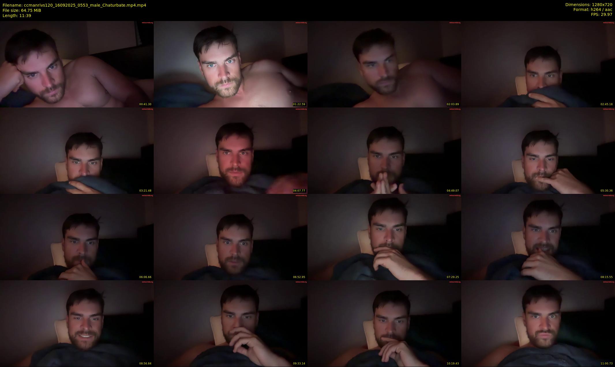 ccmanrivs120 — 12 minute Chaturbate male cam show recording, 720p, Sep 16, 2025