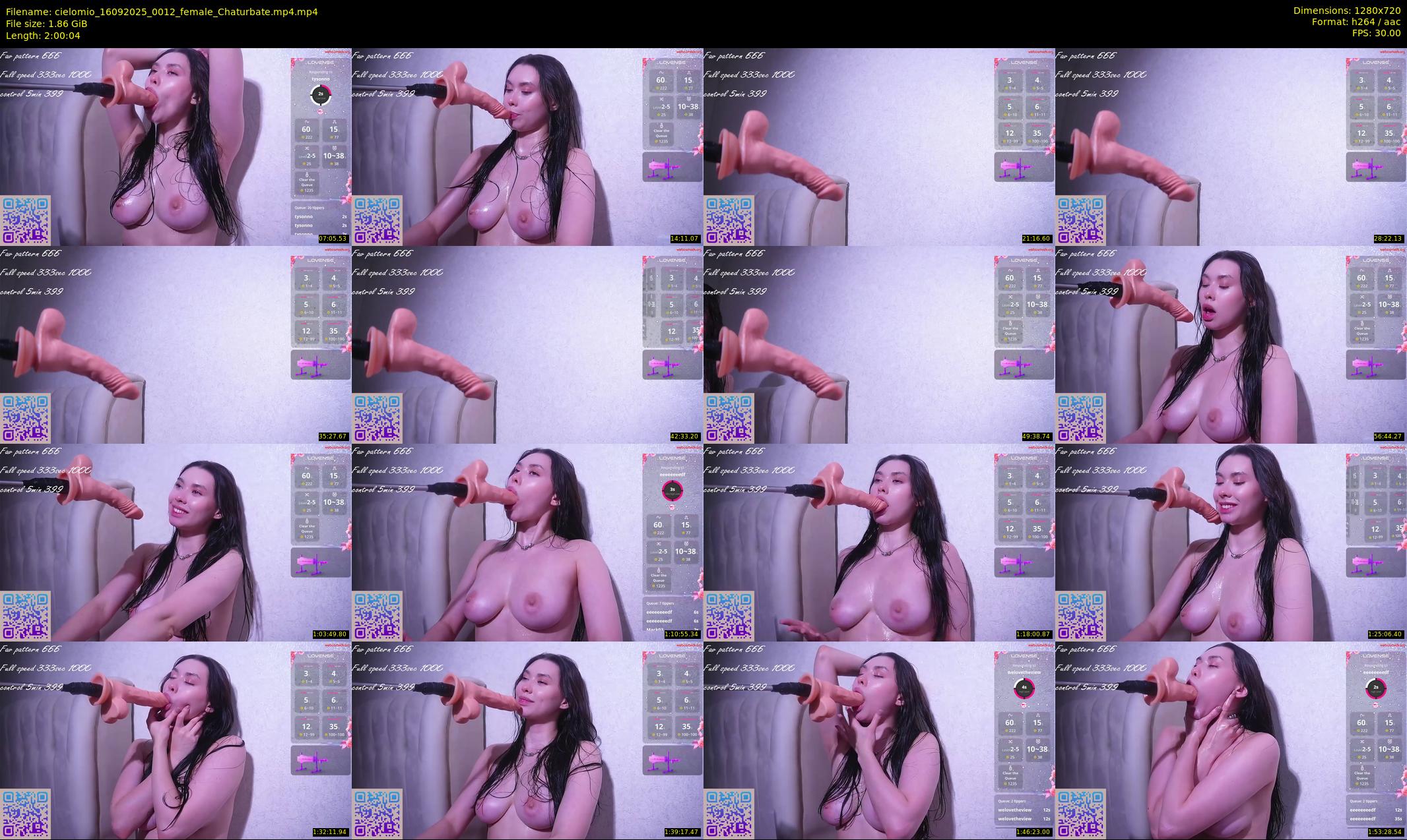 cielomio — 121 minute Chaturbate female cam show recording, 720p, Sep 16, 2025