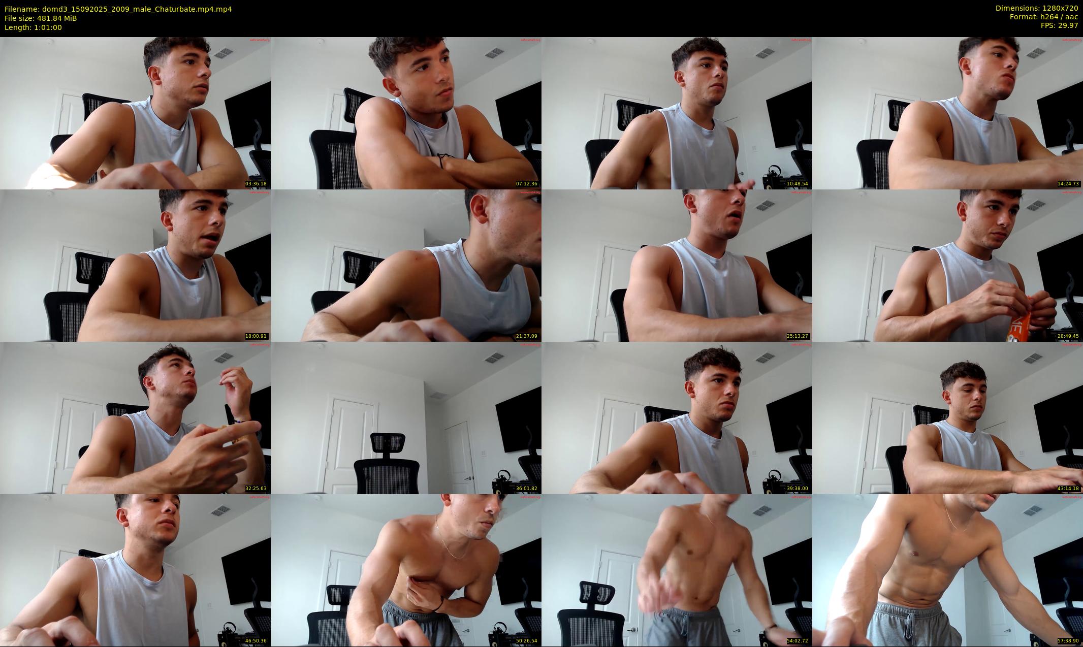 domd3 — 61 minute Chaturbate male cam show recording, 720p, Sep 15, 2025