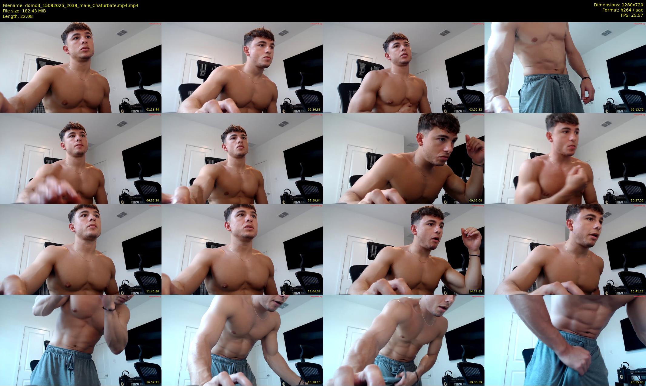 domd3 — 23 minute Chaturbate male cam show recording, 720p, Sep 15, 2025