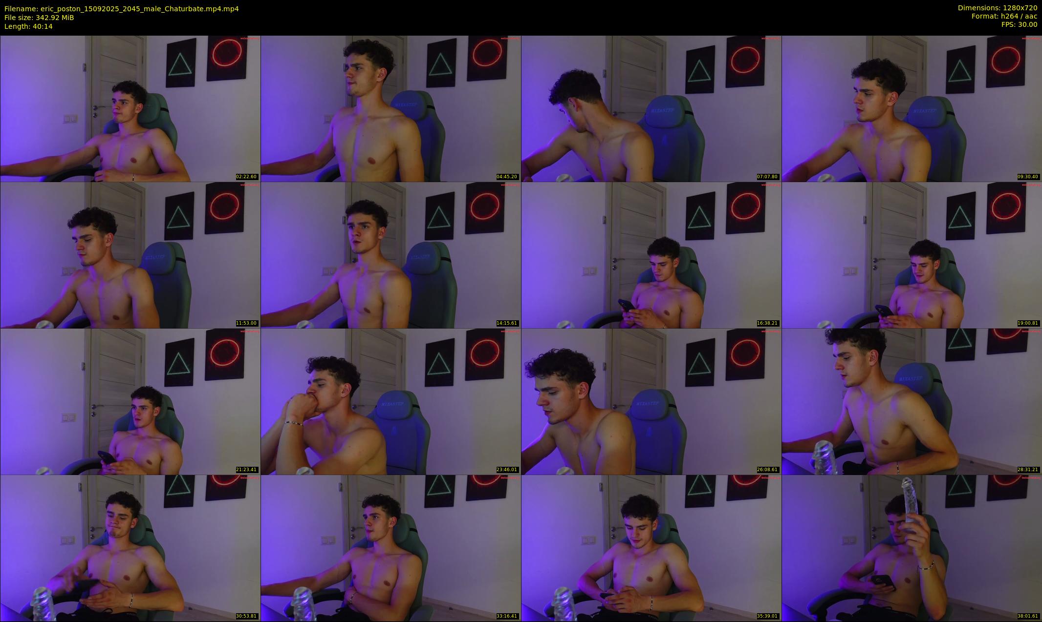 eric_poston — 41 minute Chaturbate male cam show recording, 720p, Sep 15, 2025
