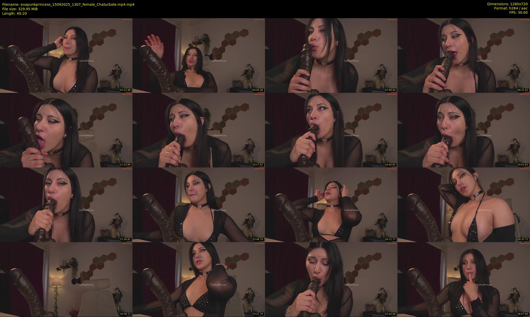 evapunkprincess — 41 minute Chaturbate female cam show recording, 720p, Sep 15, 2025