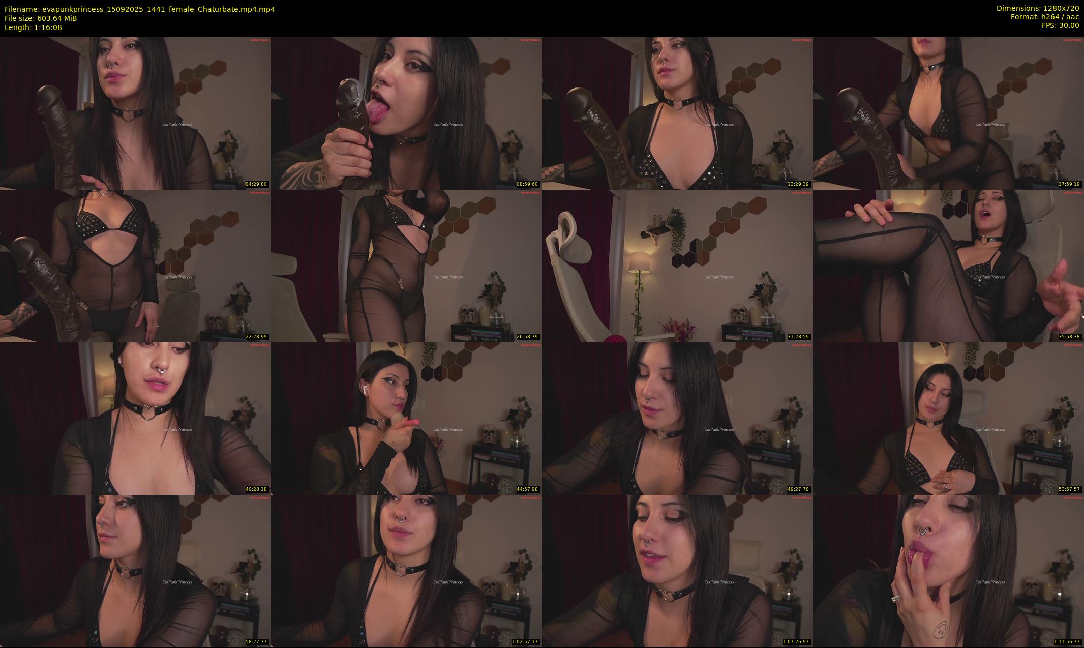 evapunkprincess — 77 minute Chaturbate female cam show recording, 720p, Sep 15, 2025