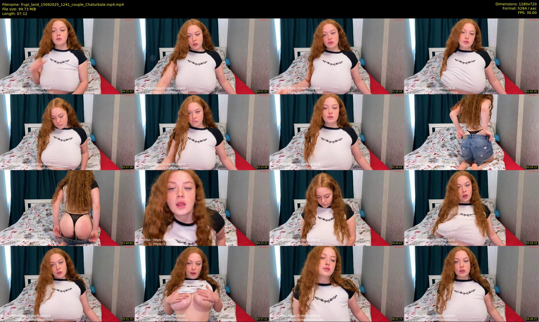frupi_land — 8 minute Chaturbate couple cam show recording, 720p, Sep 15, 2025