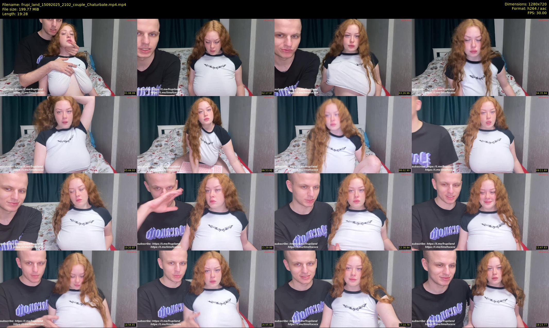 frupi_land — 20 minute Chaturbate couple cam show recording, 720p, Sep 15, 2025