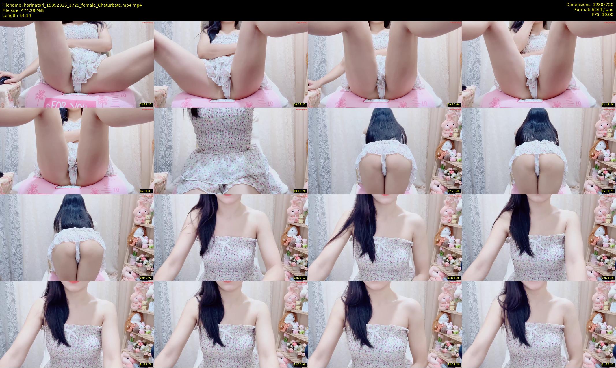 horinatori — 55 minute Chaturbate female cam show recording, 720p, Sep 15, 2025