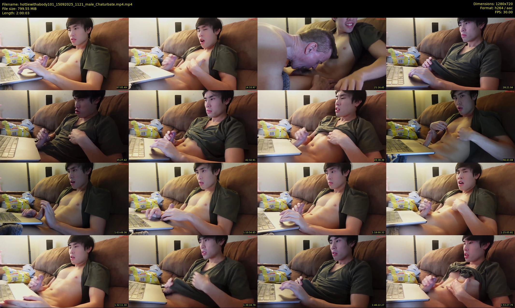 hottiewithabody101 — 121 minute Chaturbate male cam show recording, 720p, Sep 15, 2025
