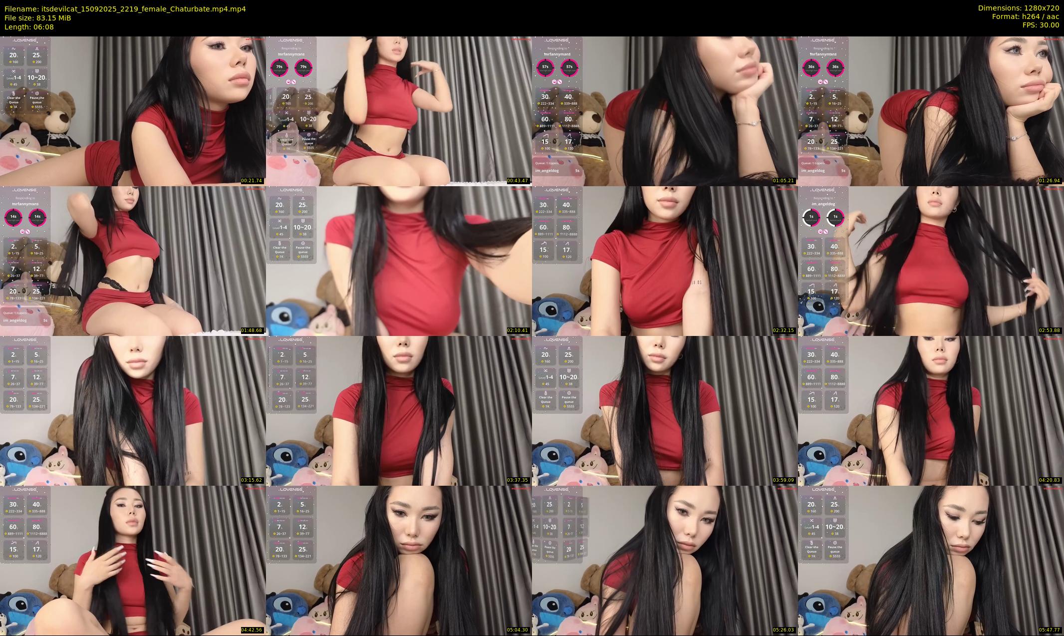 itsdevilcat — 7 minute Chaturbate female cam show recording, 720p, Sep 15, 2025