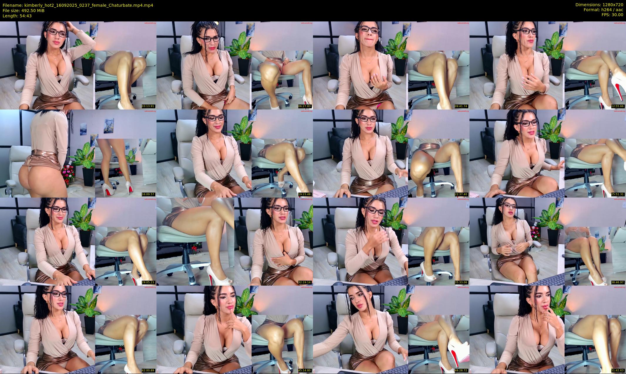 kimberly_hot2 — 55 minute Chaturbate female cam show recording, 720p, Sep 16, 2025