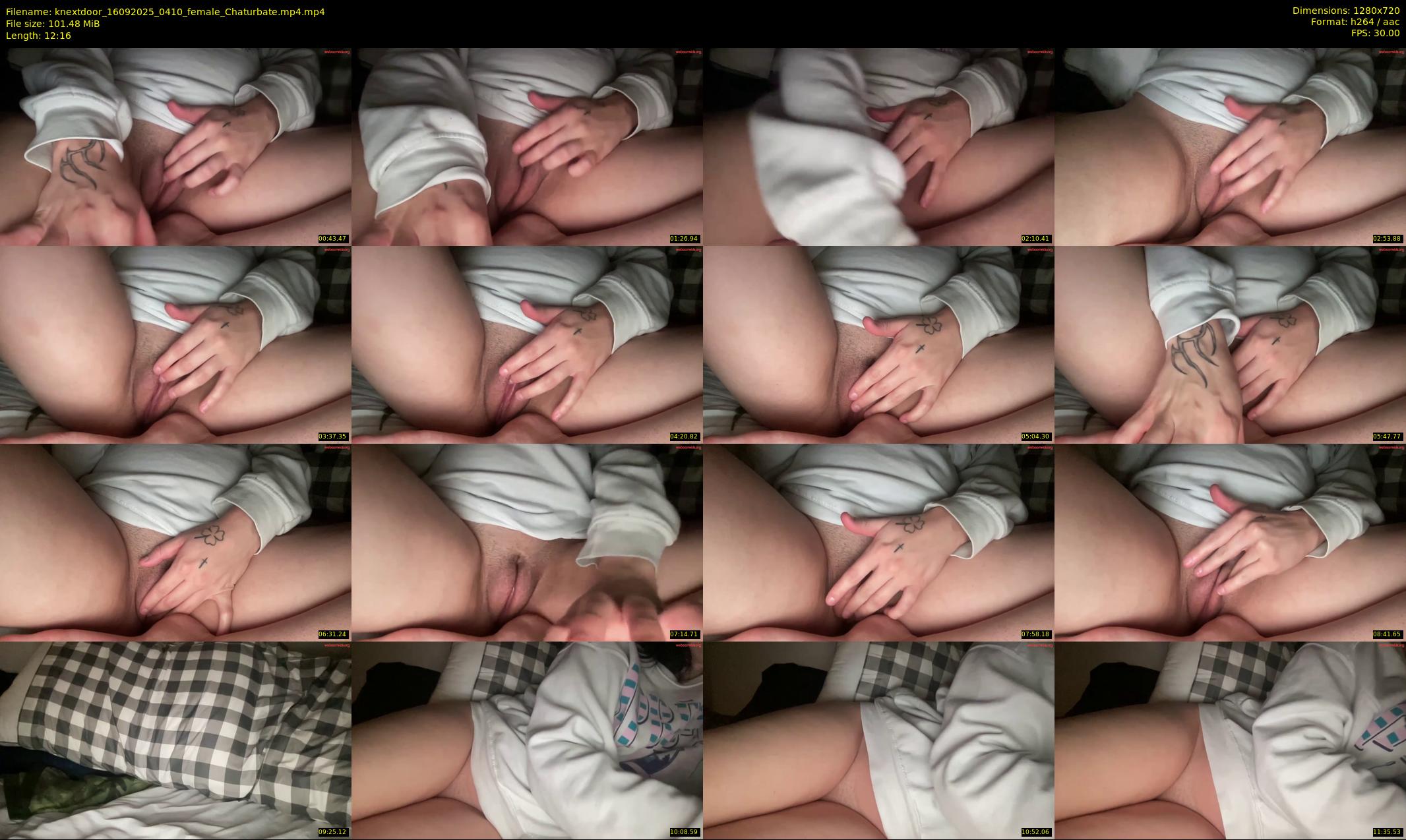 knextdoor — 13 minute Chaturbate female cam show recording, 720p, Sep 16, 2025