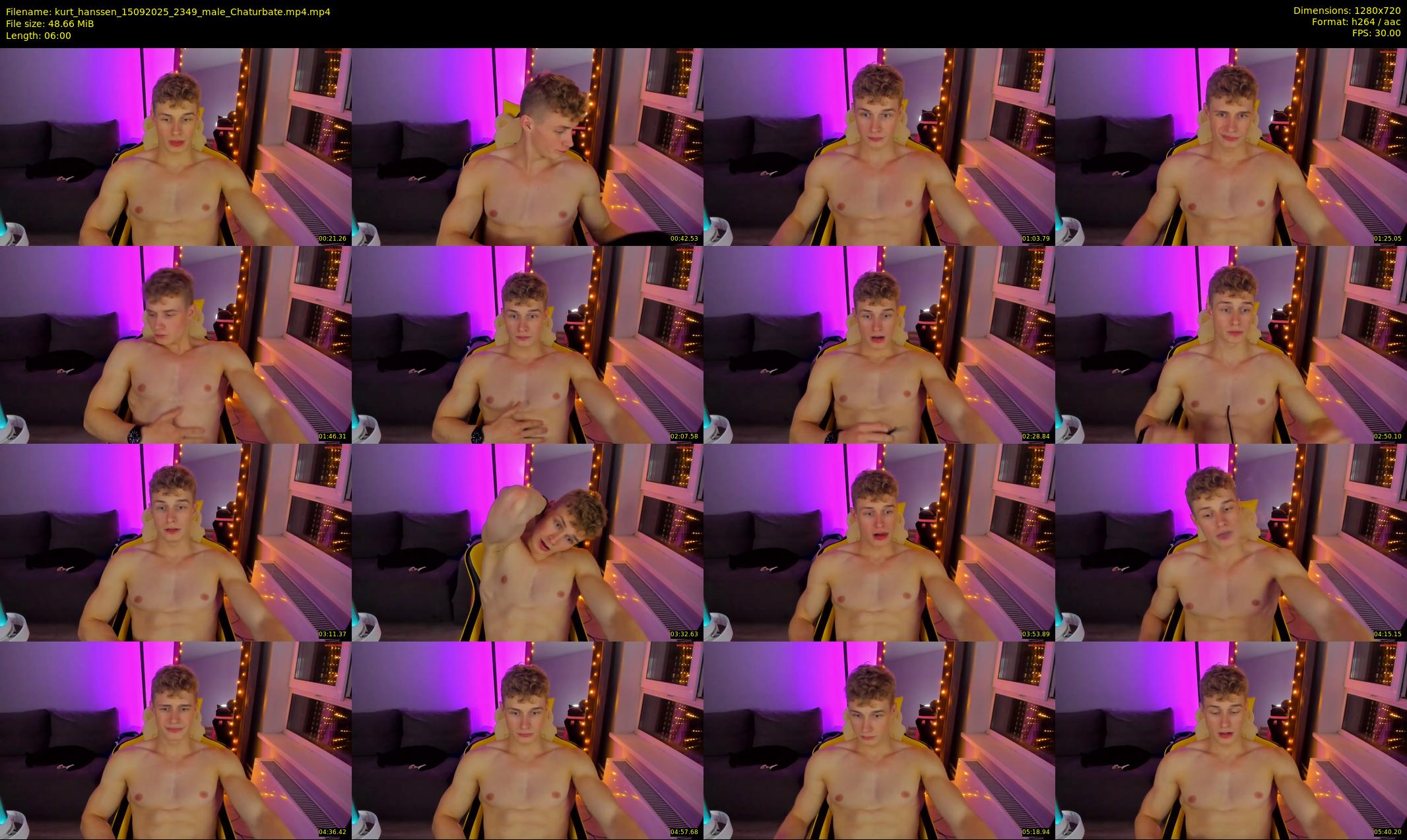 kurt_hanssen — 6 minute Chaturbate male cam show recording, 720p, Sep 15, 2025
