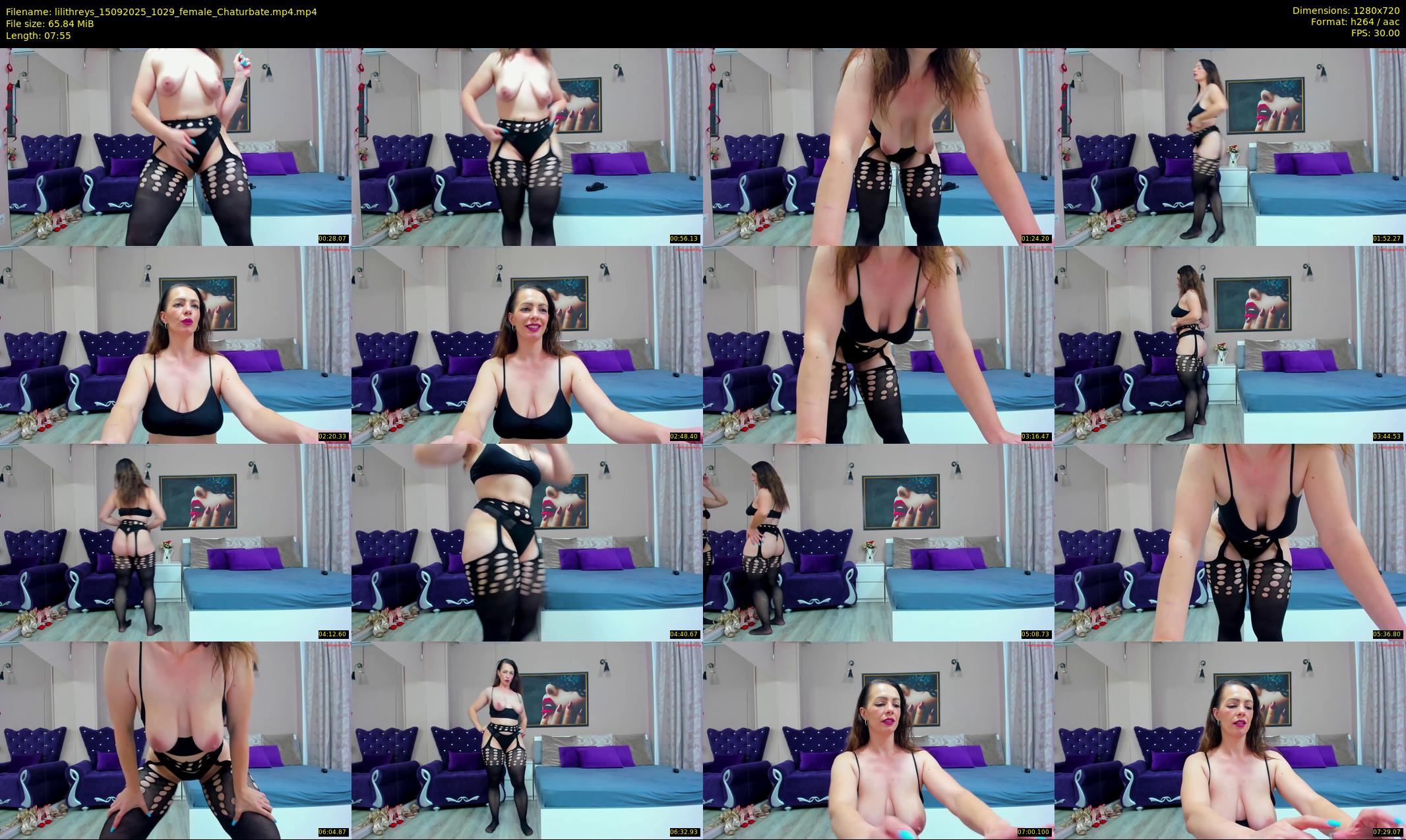 lilithreys — 8 minute Chaturbate female cam show recording, 720p, Sep 15, 2025