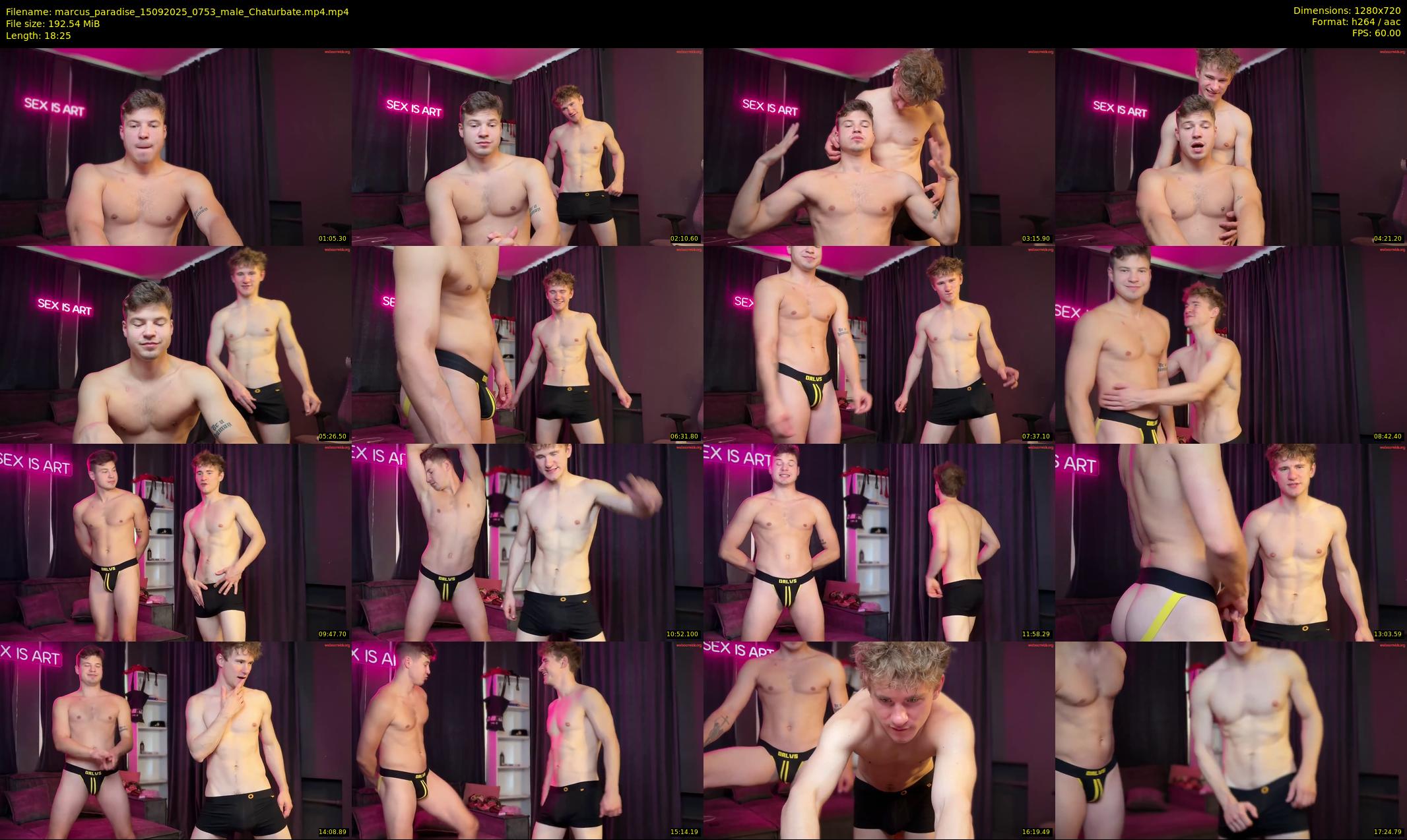 marcus_paradise — 19 minute Chaturbate male cam show recording, 720p, Sep 15, 2025