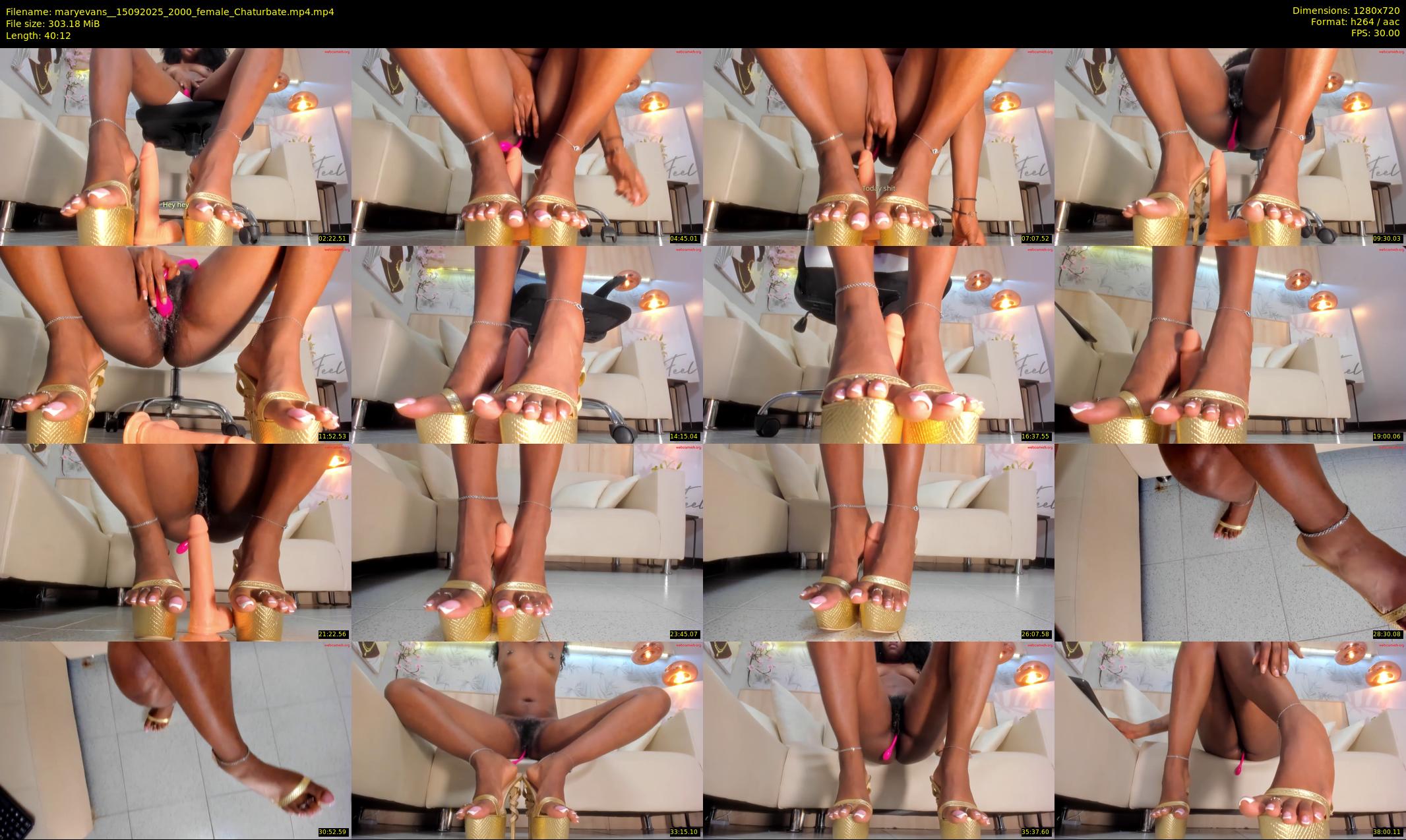 maryevans_ — 41 minute Chaturbate female cam show recording, 720p, Sep 15, 2025