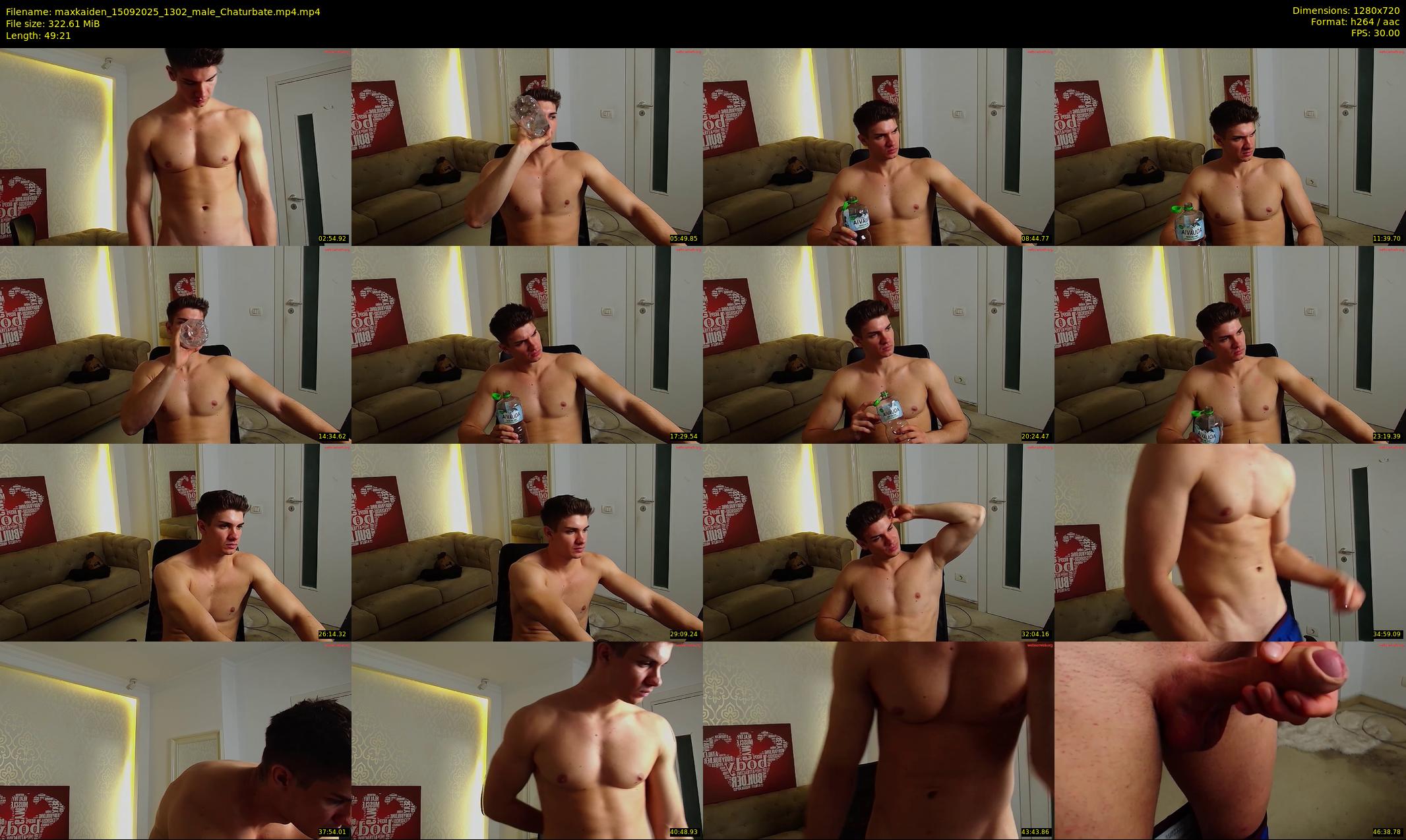 maxkaiden — 50 minute Chaturbate male cam show recording, 720p, Sep 15, 2025