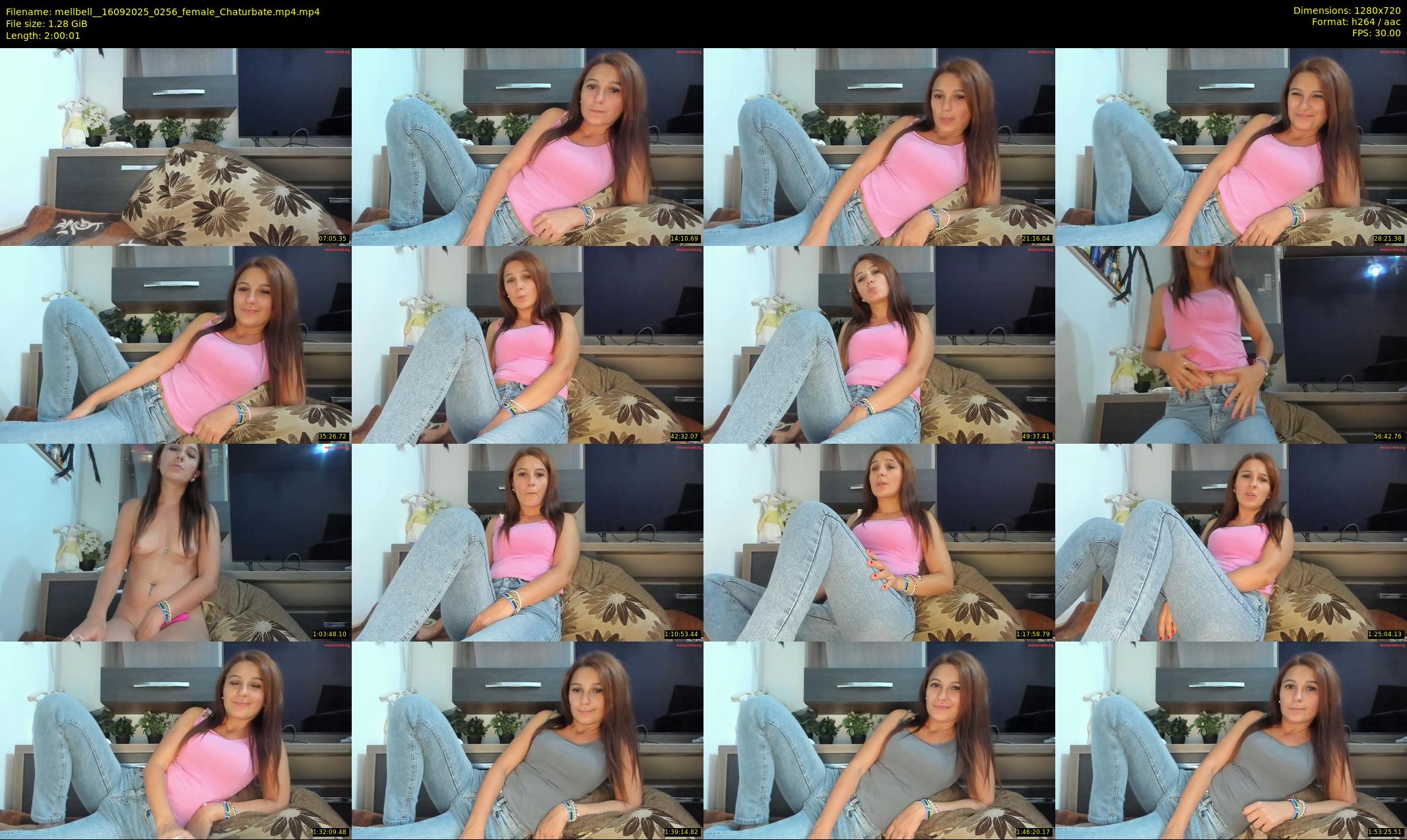 mellbell_ — 121 minute Chaturbate female cam show recording, 720p, Sep 16, 2025