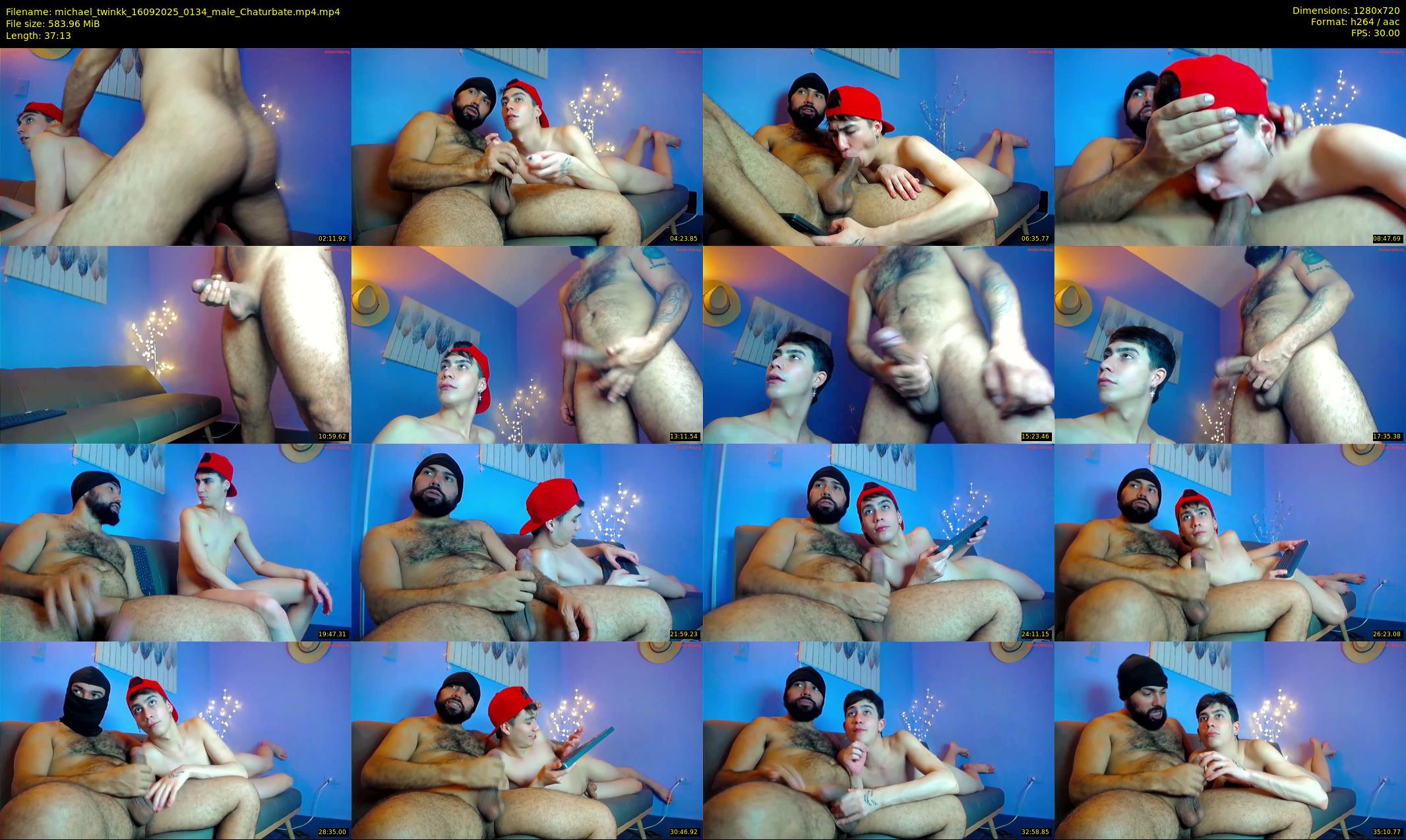michael_twinkk — 38 minute Chaturbate male cam show recording, 720p, Sep 16, 2025