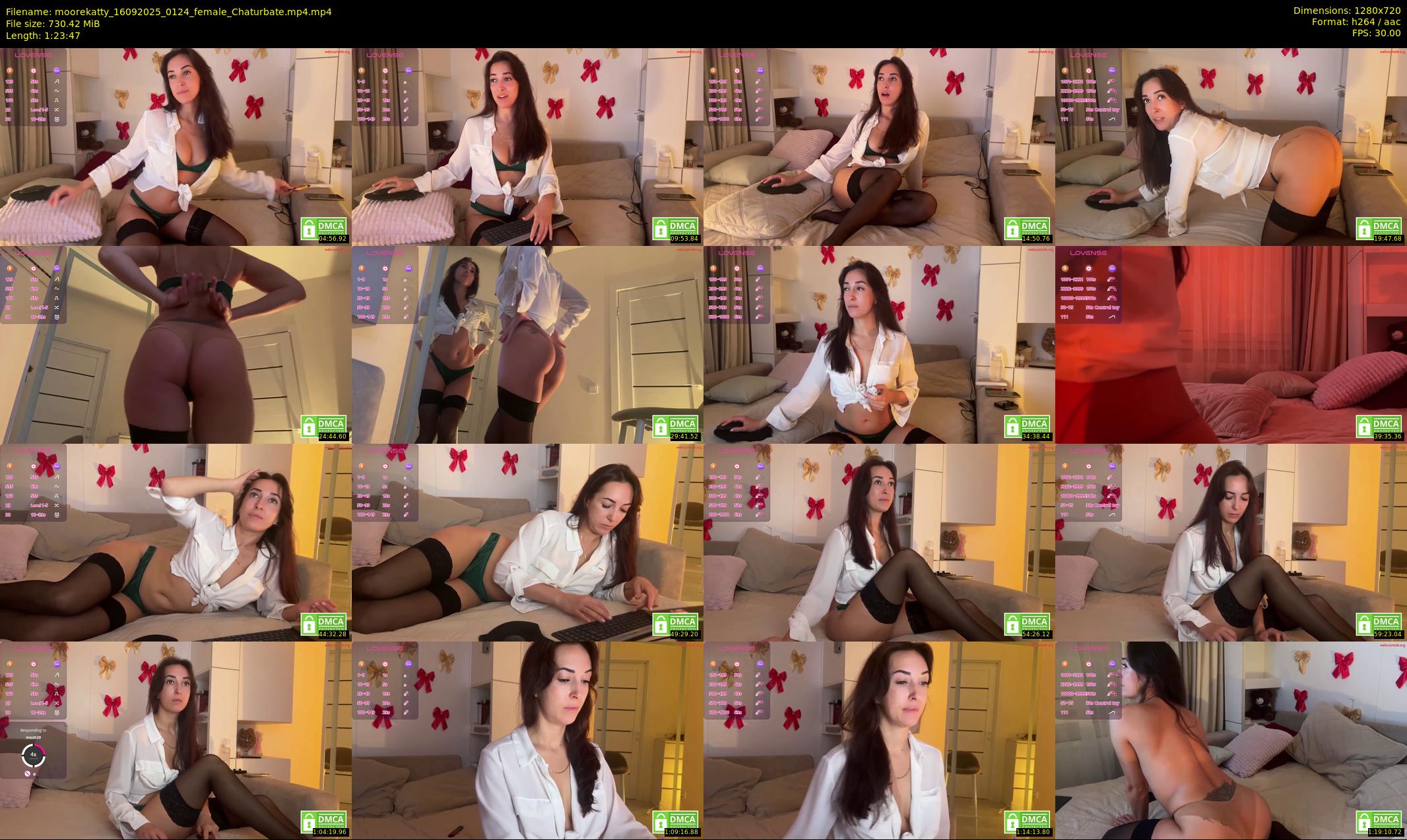 moorekatty — 84 minute Chaturbate female cam show recording, 720p, Sep 16, 2025
