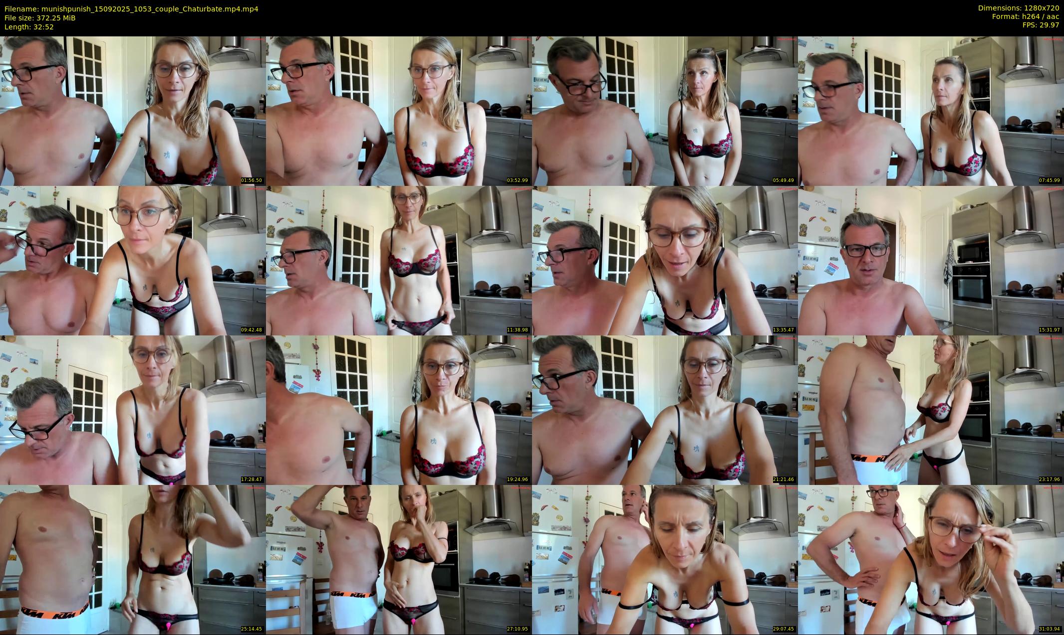 munishpunish — 33 minute Chaturbate couple cam show recording, 720p, Sep 15, 2025