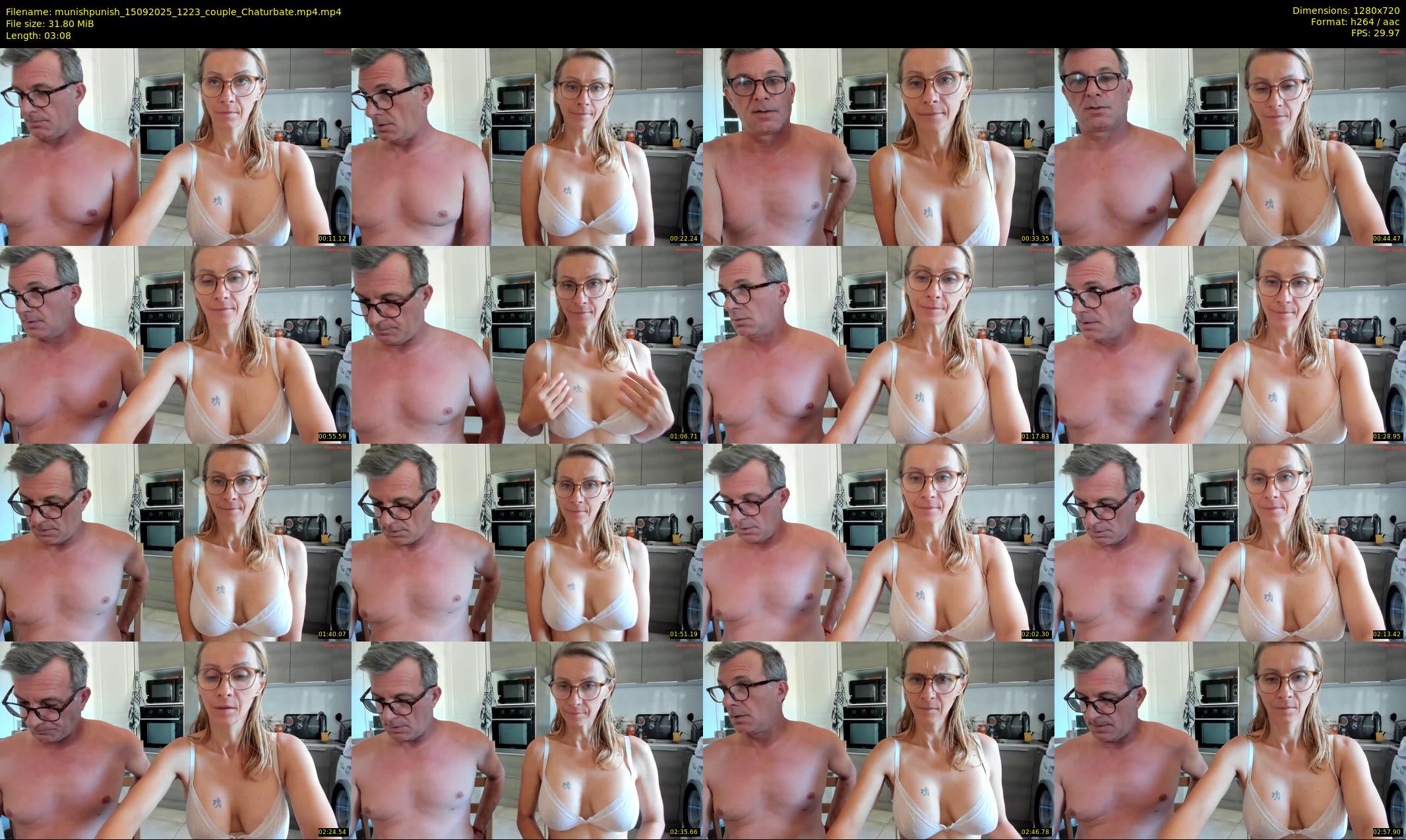 munishpunish — 4 minute Chaturbate couple cam show recording, 720p, Sep 15, 2025