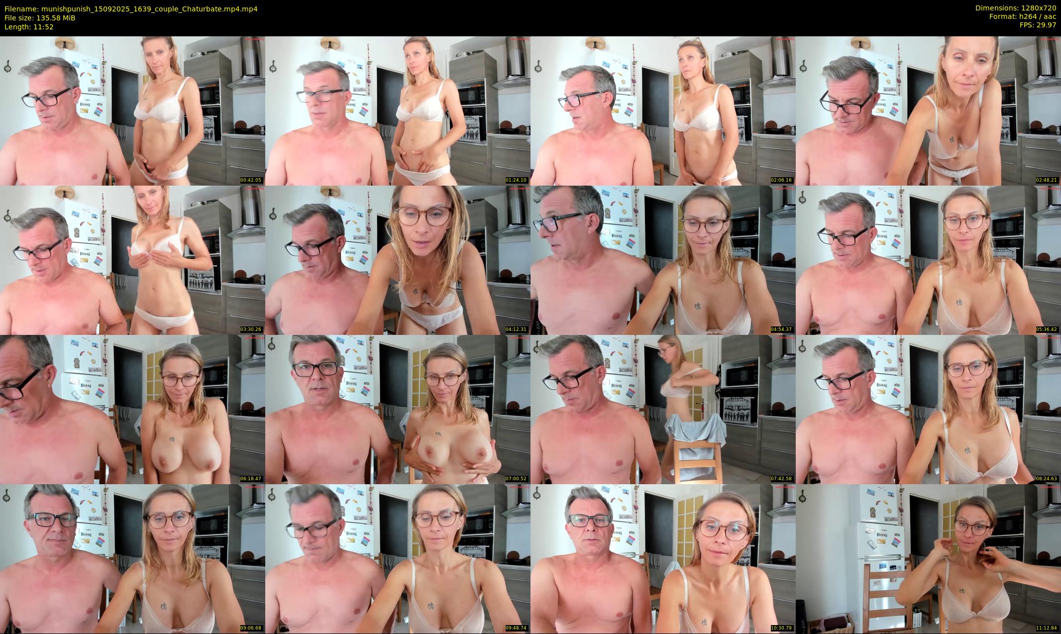 munishpunish — 12 minute Chaturbate couple cam show recording, 720p, Sep 15, 2025