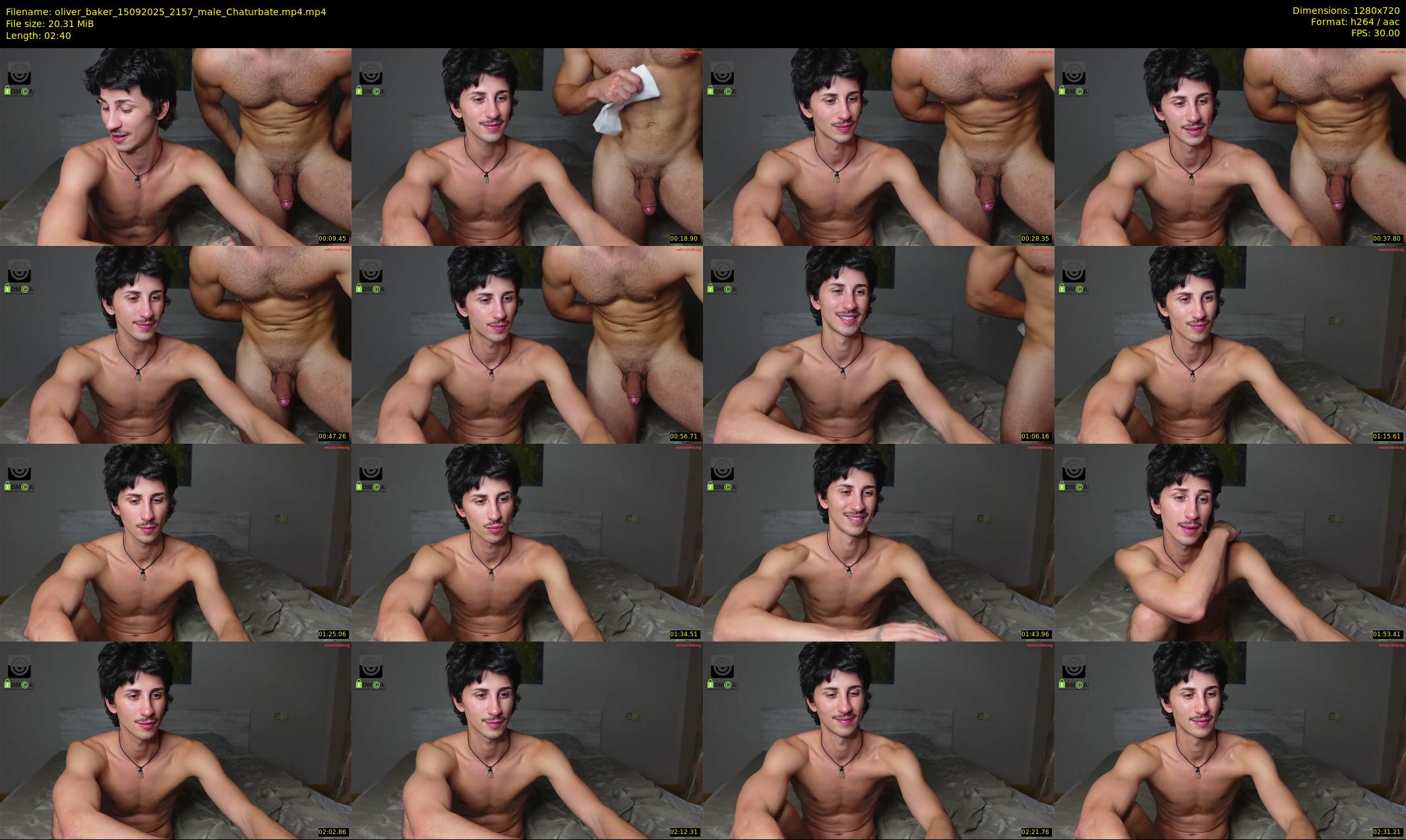 oliver_baker — 3 minute Chaturbate male cam show recording, 720p, Sep 15, 2025