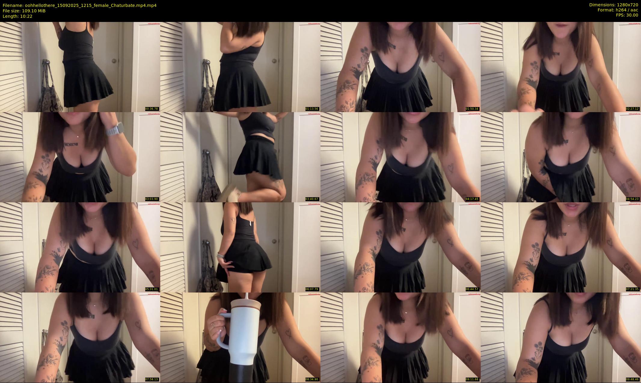 oohhellothere — 11 minute Chaturbate female cam show recording, 720p, Sep 15, 2025