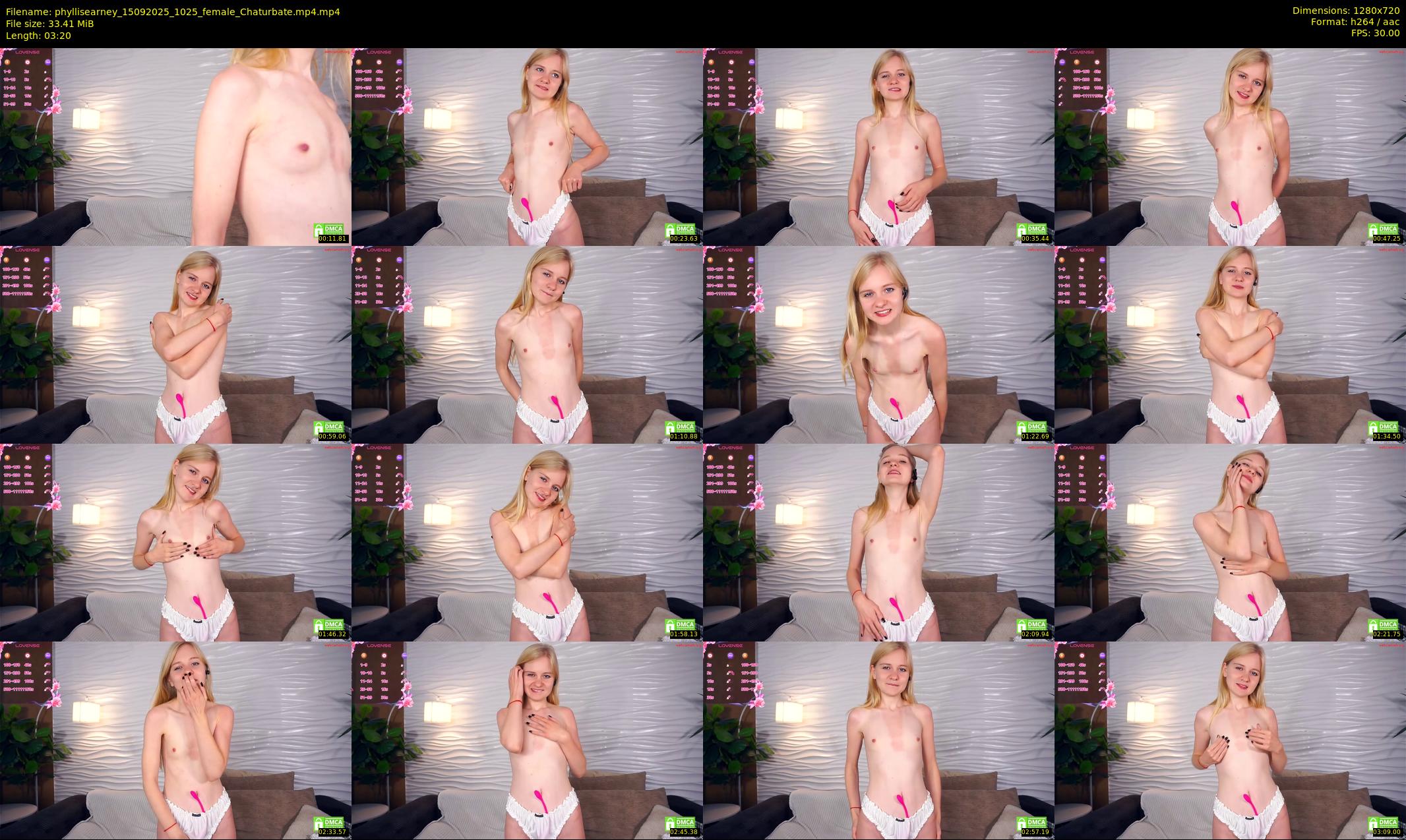 phyllisearney — 4 minute Chaturbate female cam show recording, 720p, Sep 15, 2025