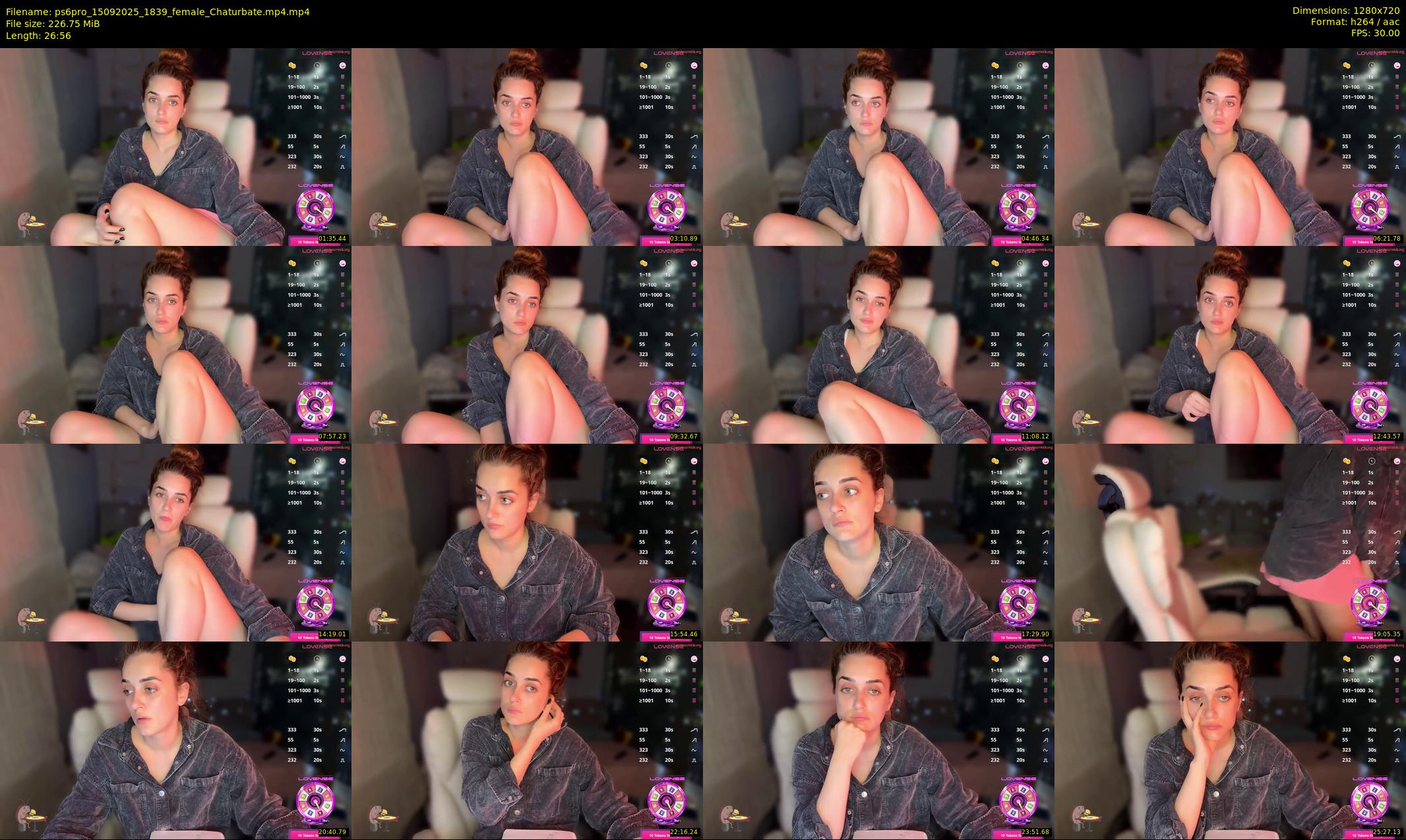 ps6pro — 27 minute Chaturbate female cam show recording, 720p, Sep 15, 2025