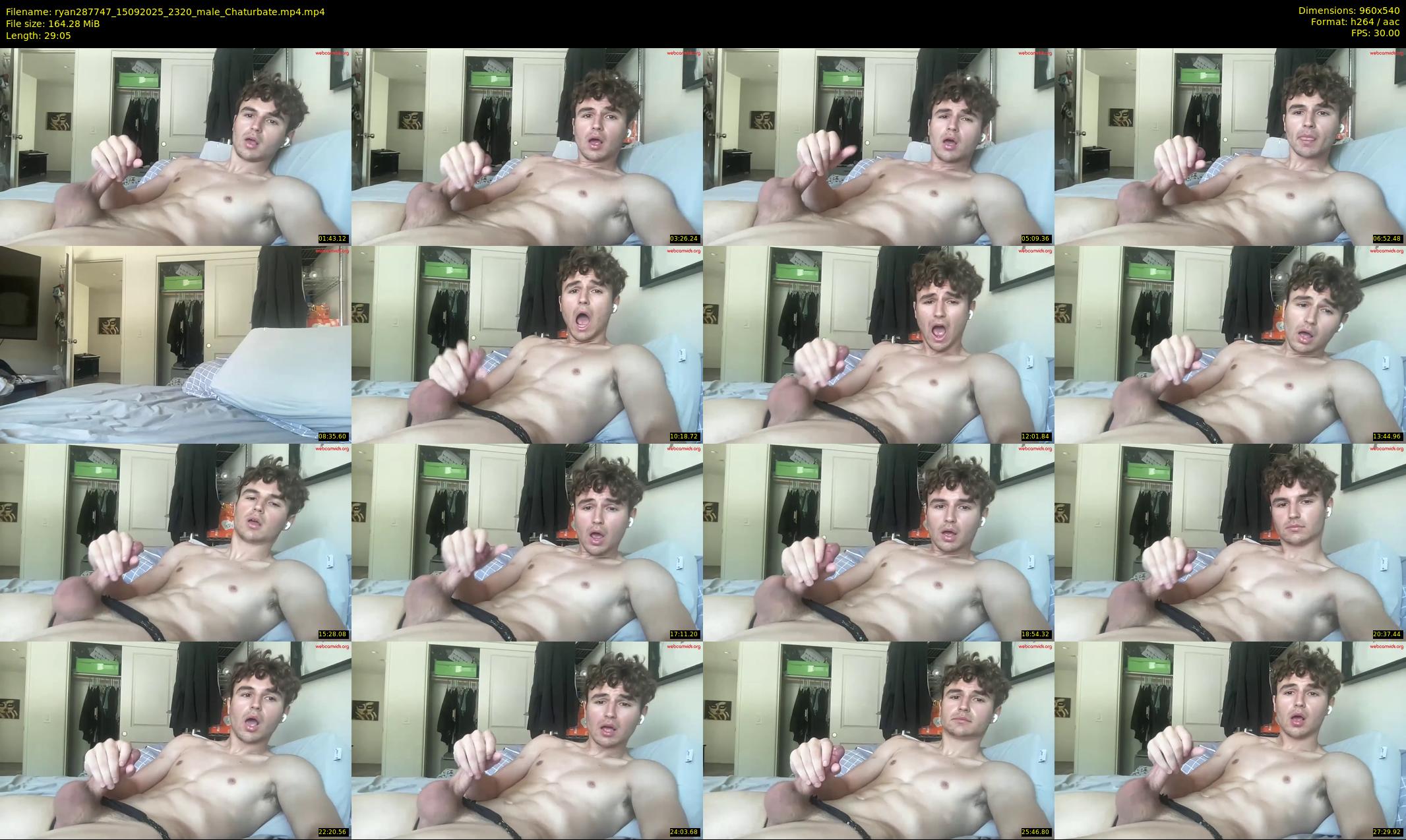 ryan287747 — 30 minute Chaturbate male cam show recording, 480p, Sep 15, 2025