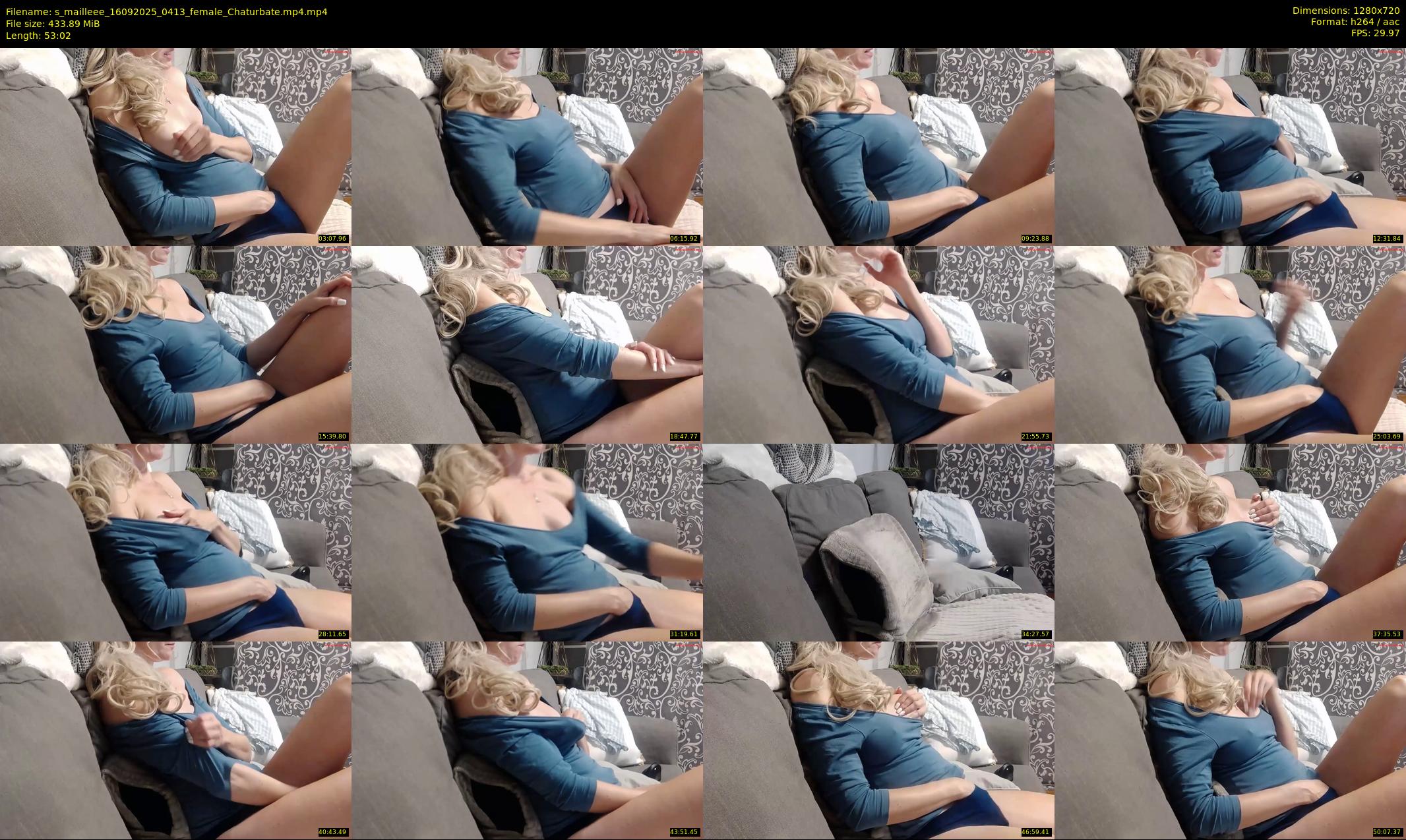 s_mailleee — 54 minute Chaturbate female cam show recording, 720p, Sep 16, 2025