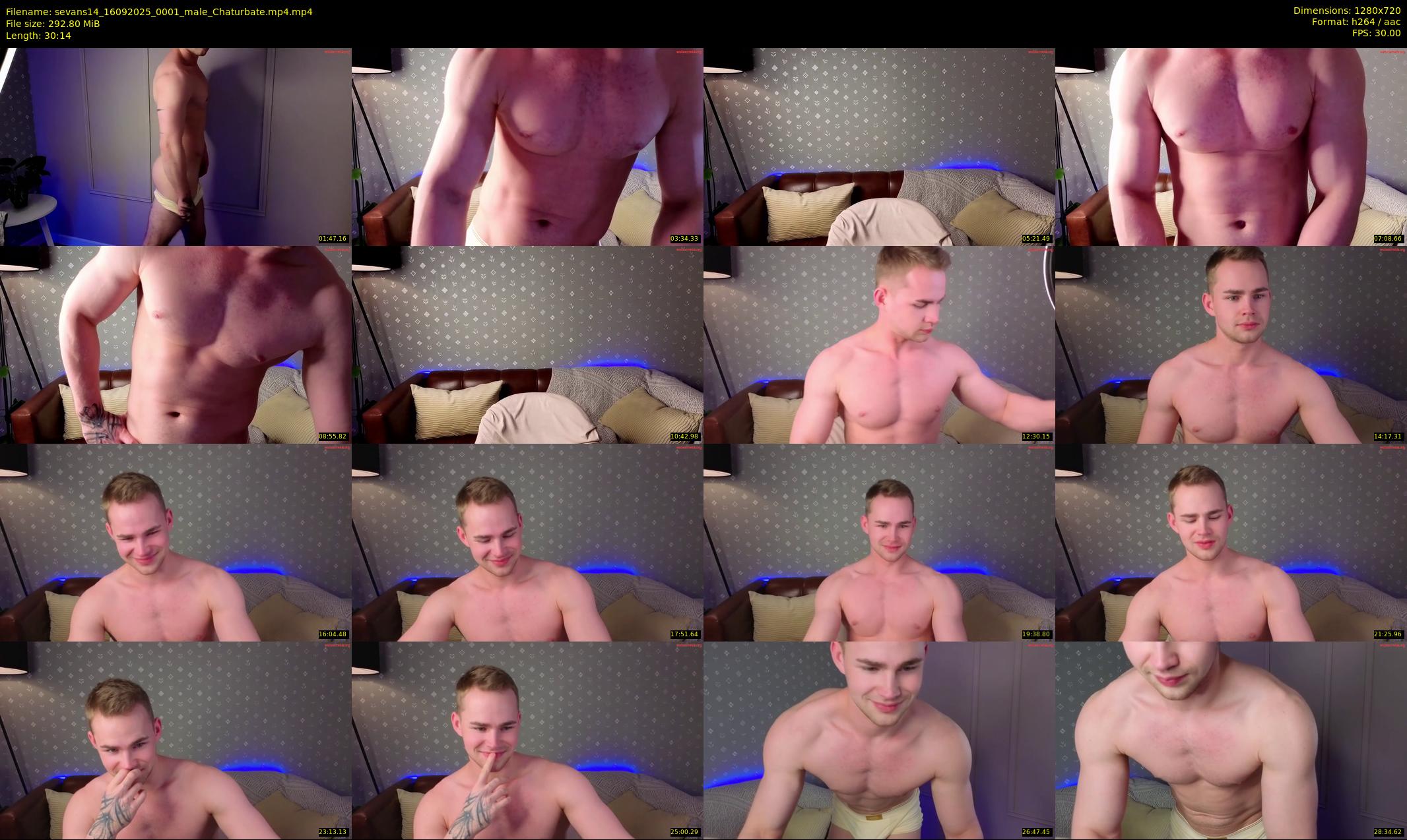 sevans14 — 31 minute Chaturbate male cam show recording, 720p, Sep 16, 2025