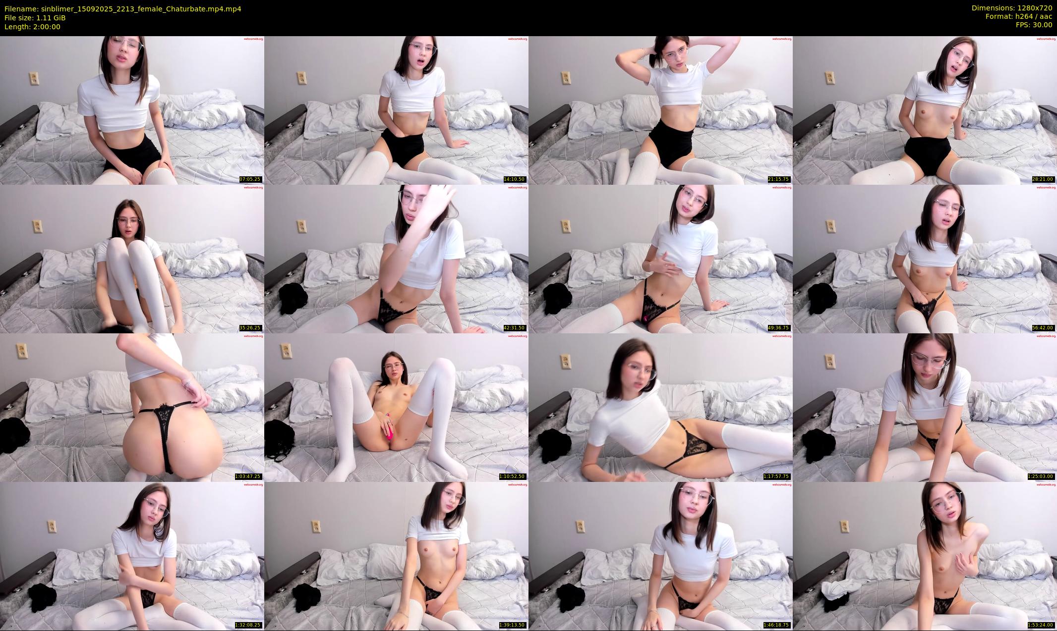 sinblimer — 120 minute Chaturbate female cam show recording, 720p, Sep 15, 2025