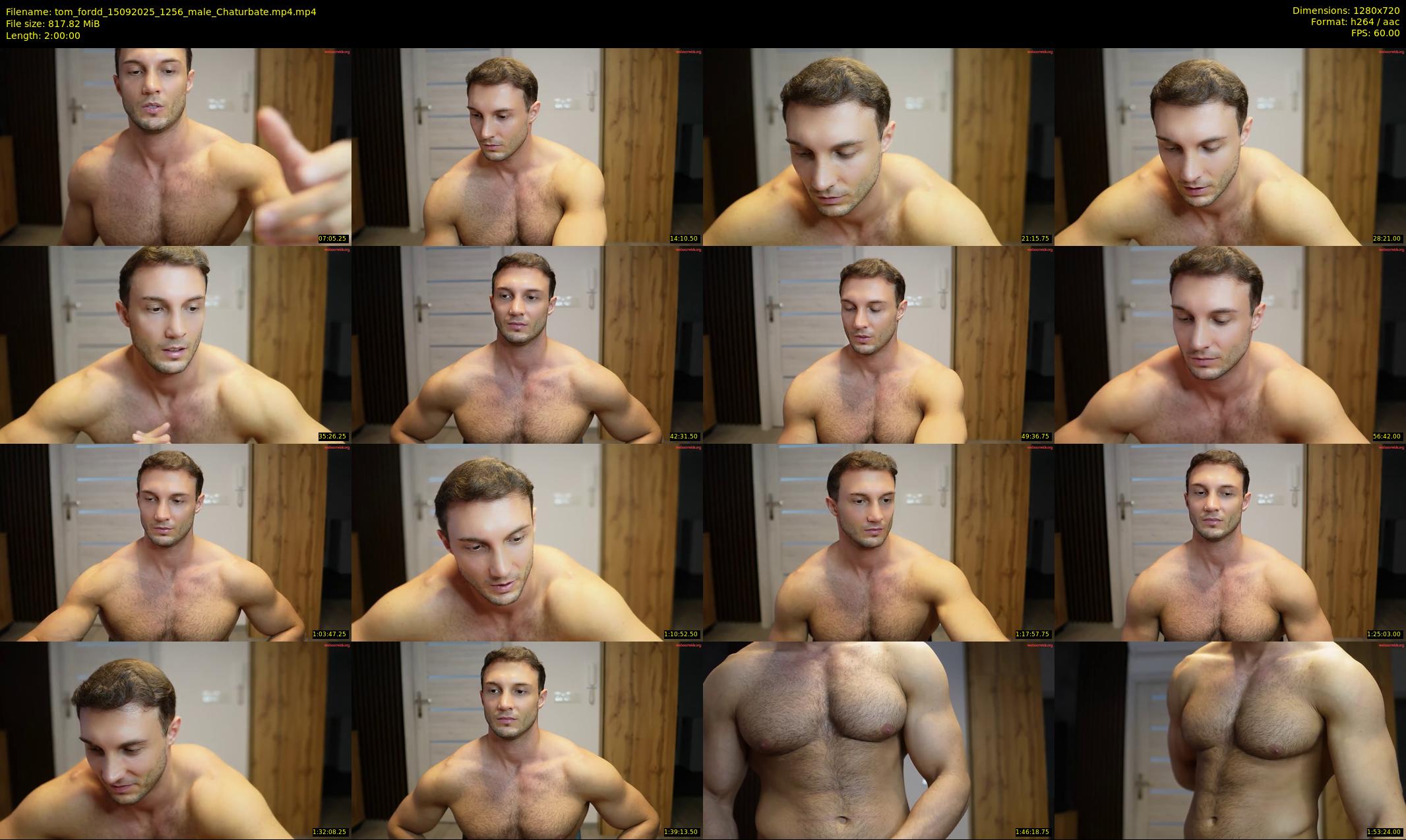 tom_fordd — 120 minute Chaturbate male cam show recording, 720p, Sep 15, 2025
