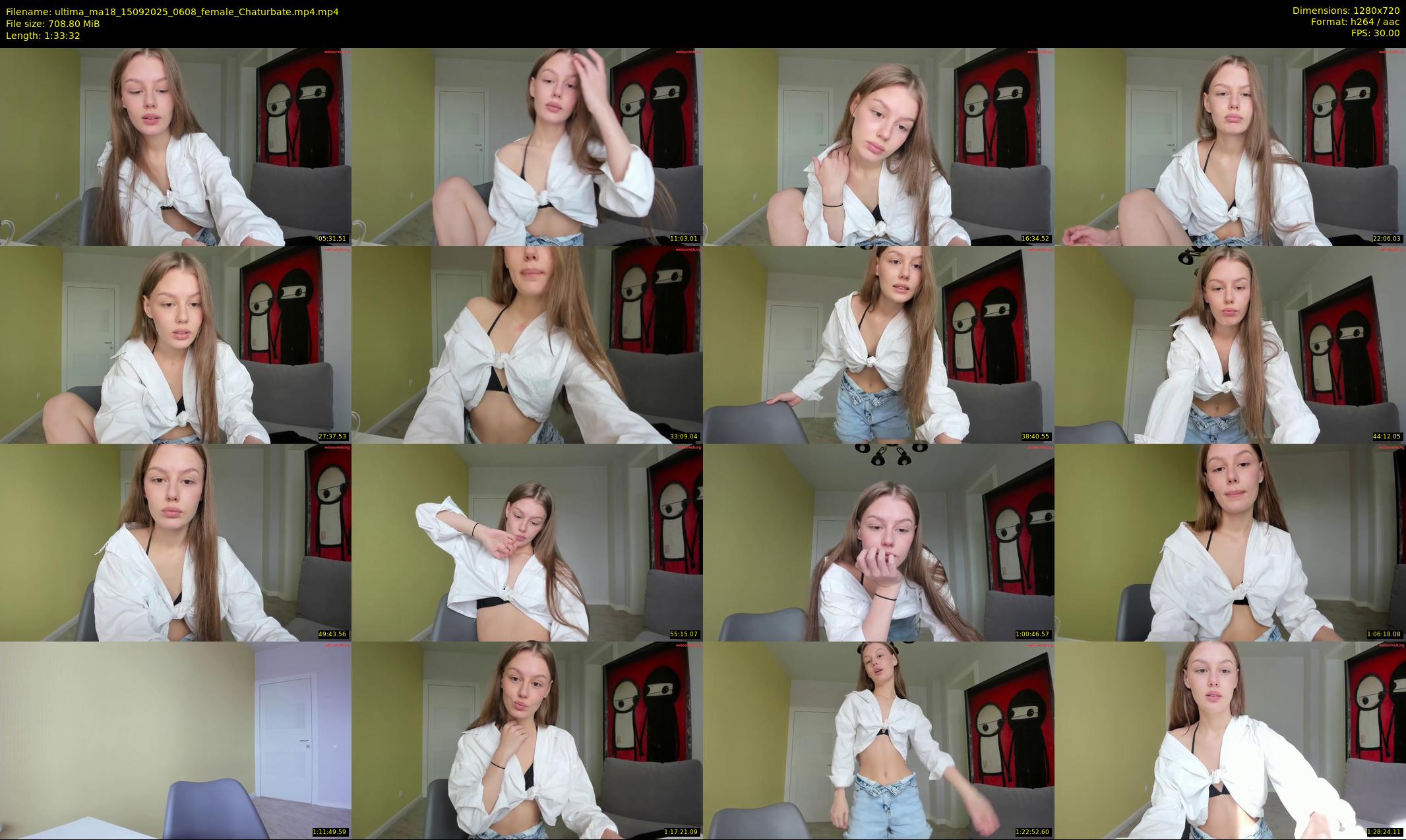 ultima_ma18 — 94 minute Chaturbate female cam show recording, 720p, Sep 15, 2025