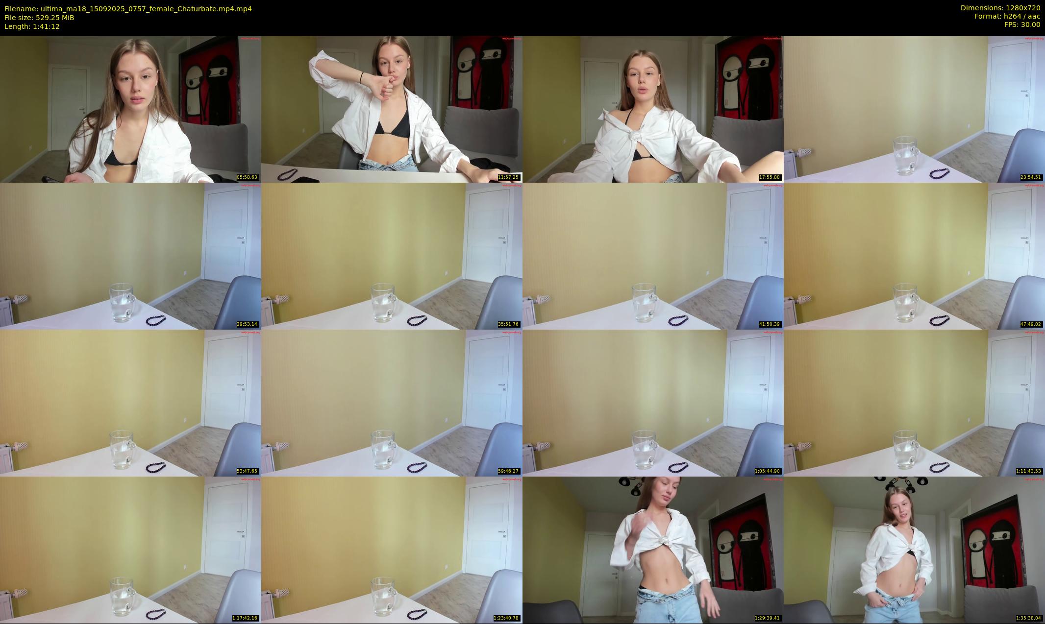 ultima_ma18 — 102 minute Chaturbate female cam show recording, 720p, Sep 15, 2025